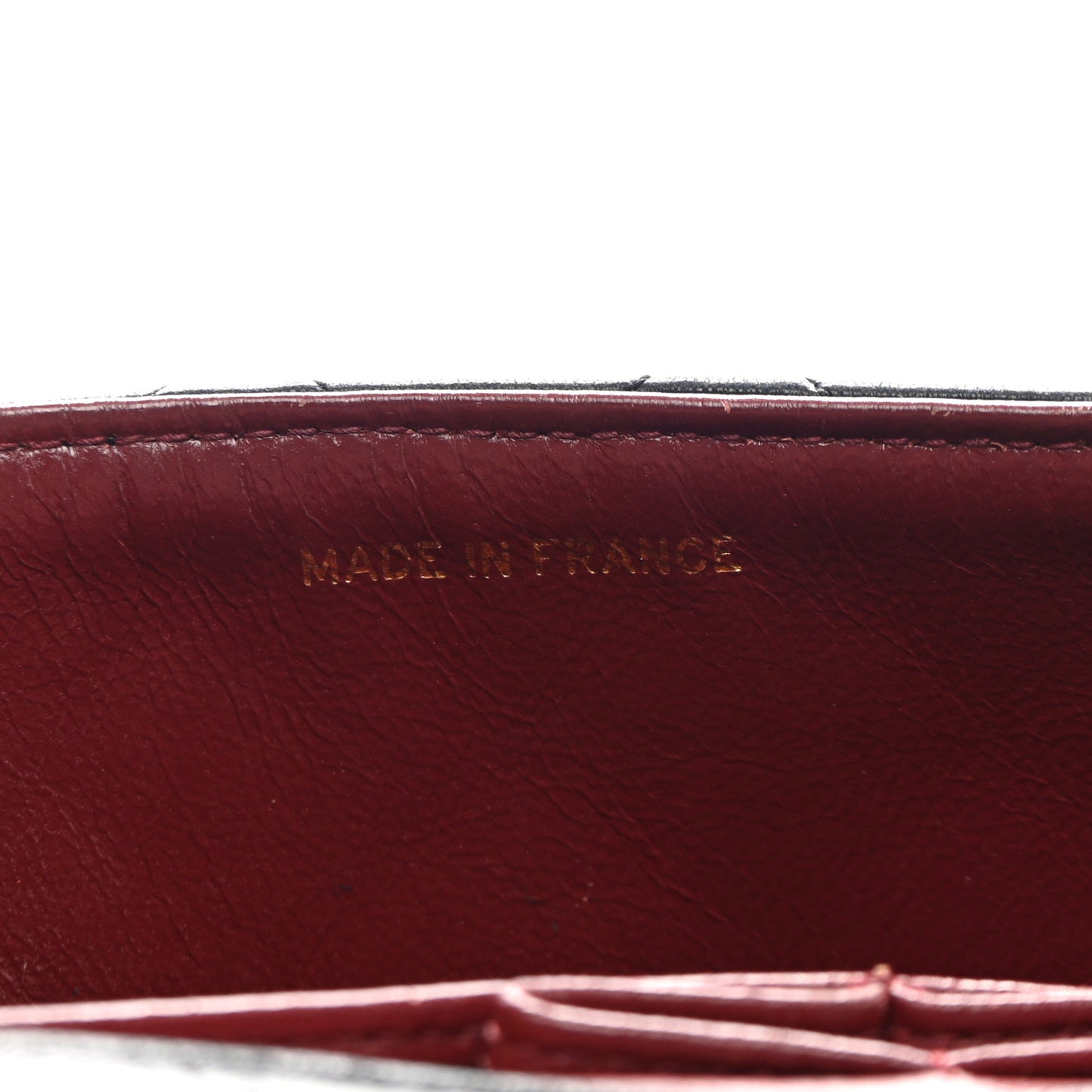 Lambskin Quilted Small Single Flap Black