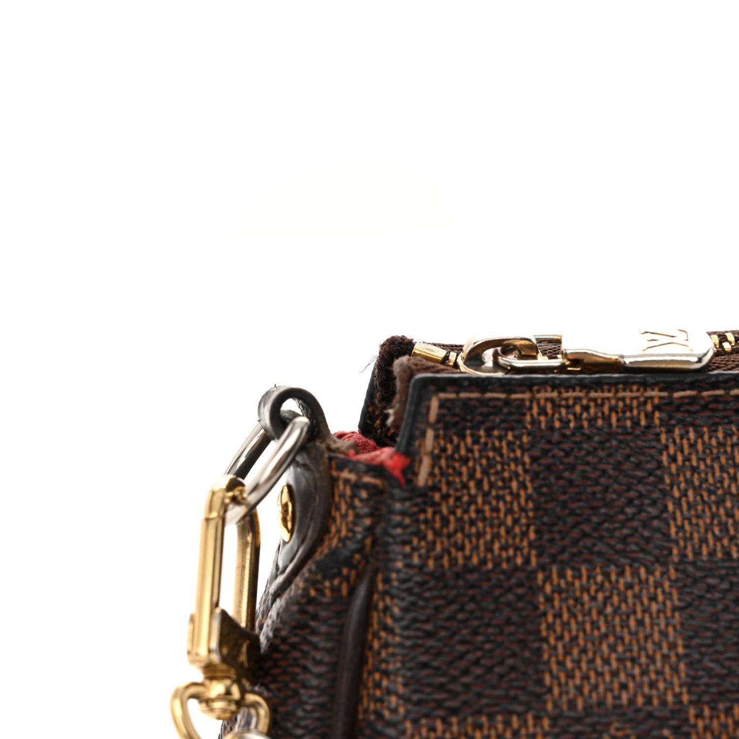 Louis Vuitton Damier Ebene Eva Clutch 15 of 15