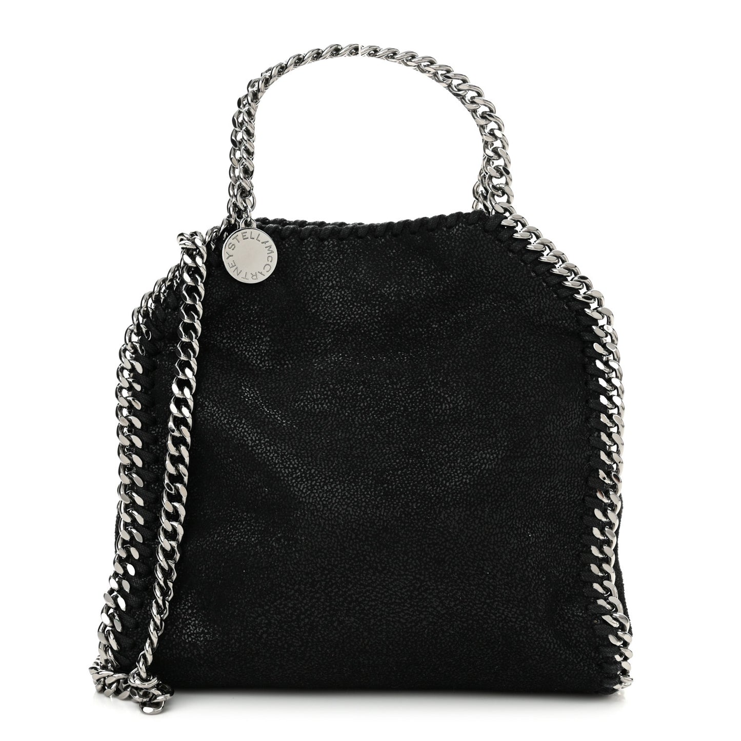 Shaggy Deer Tiny Falabella Tote Black