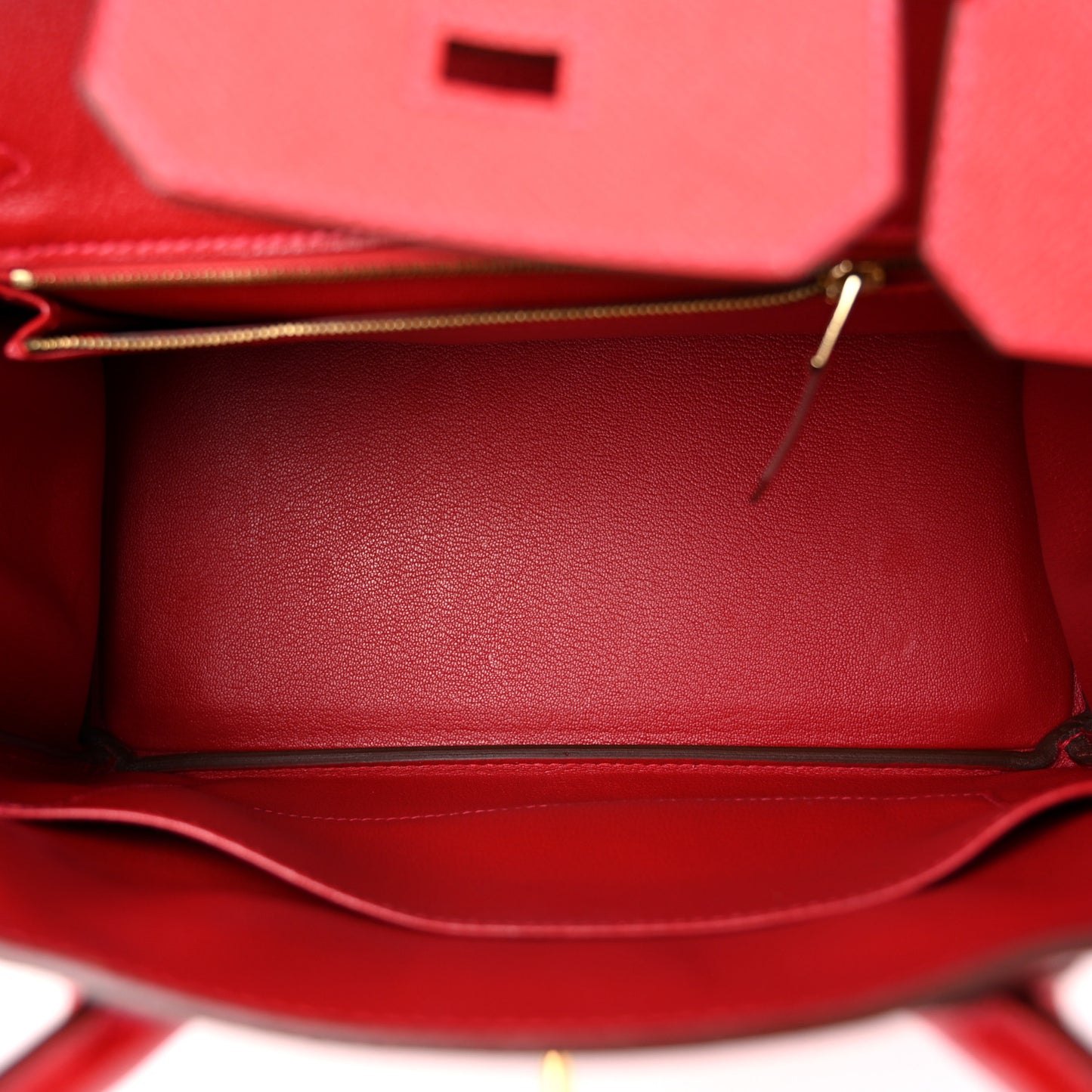 Epsom Birkin 30 Rouge Casaque