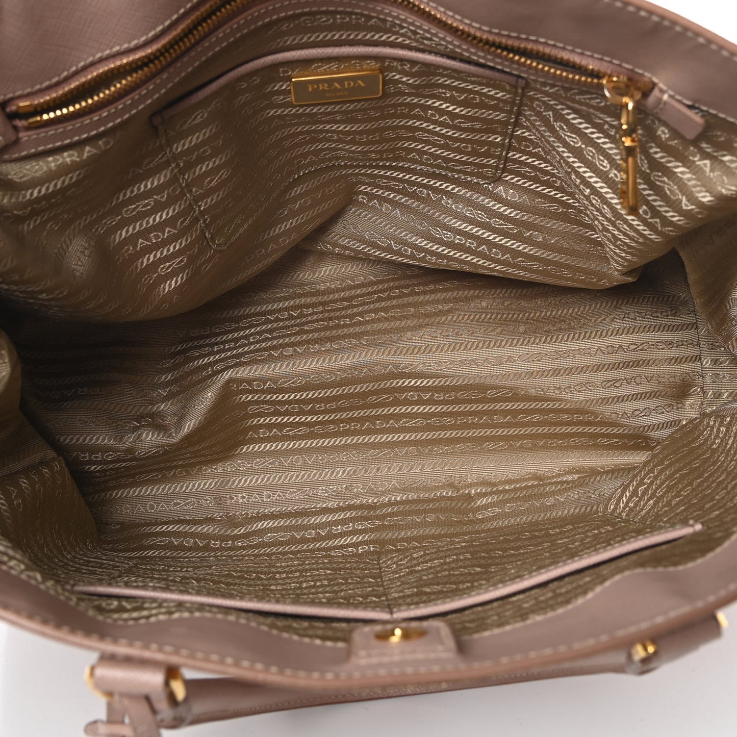Saffiano Lux Large Tote Cammeo