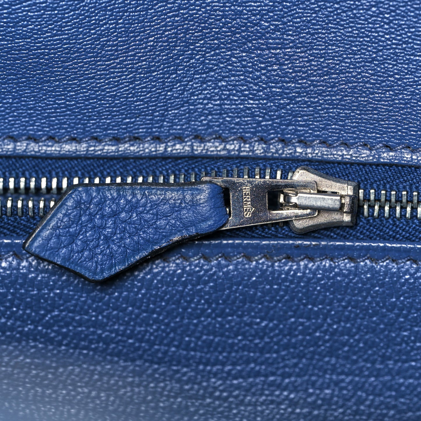 Taurillon Clemence Birkin 35 Bleu Brighton