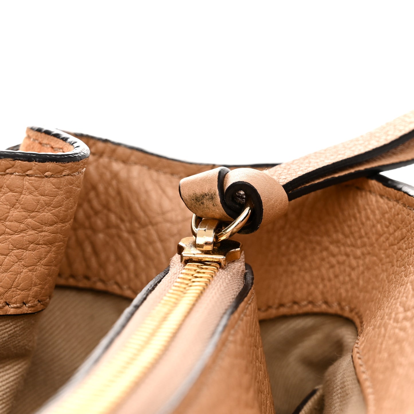 Calfskin Small Faye Day Shoulder Bag Blush Nude