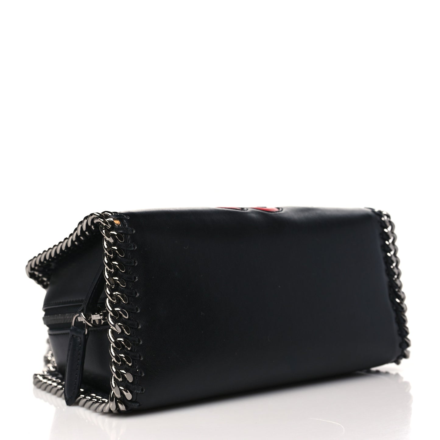 Eco Alter Nappa All Is Love Mini Falabella Box Top Handle Bag Black