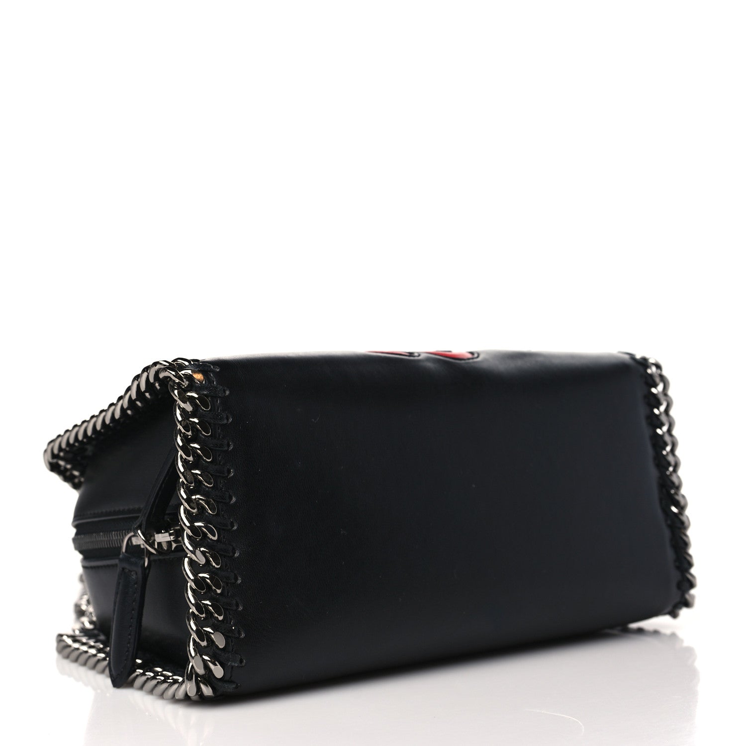 Stella McCartney Eco Alter Nappa All Is Love Mini Falabella Box Top Handle Bag Black 4 of 10