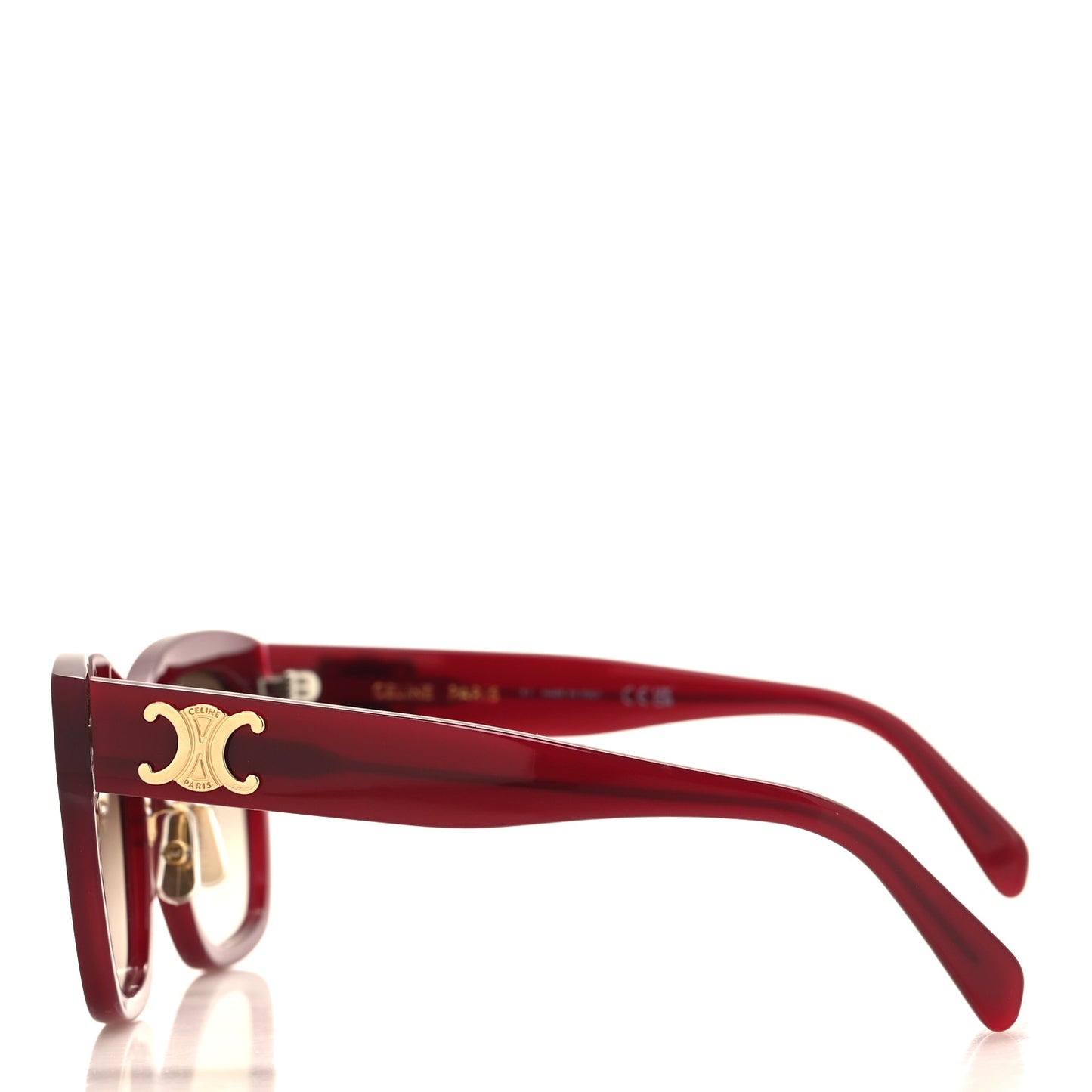 Acetate Triomphe Sunglasses CL 40253F Red