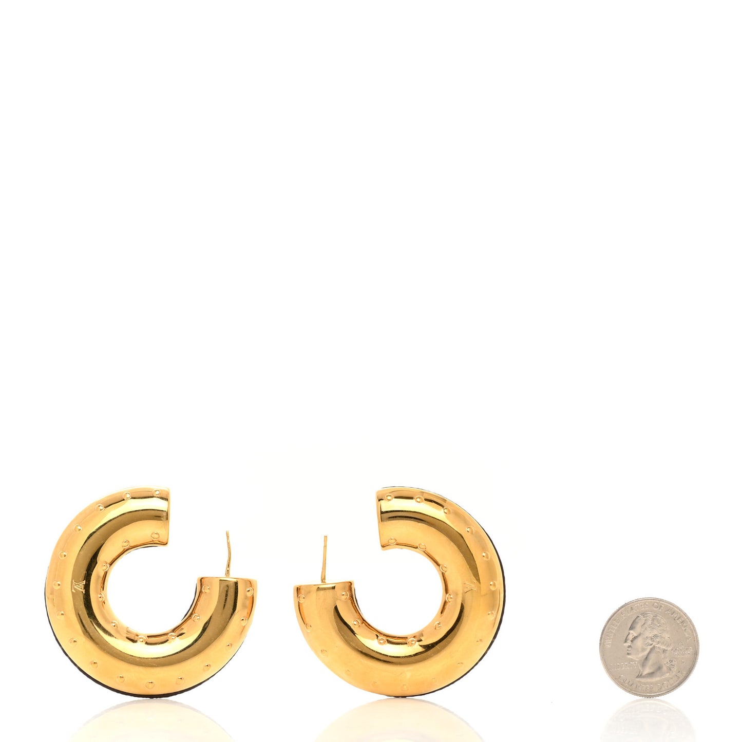 Monogram Wild Mini Hoop Earrings