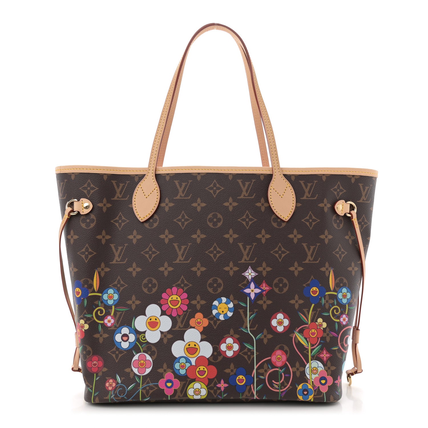 Louis Vuitton LV X TM Monogram Flowers Neverfull MM 1665215