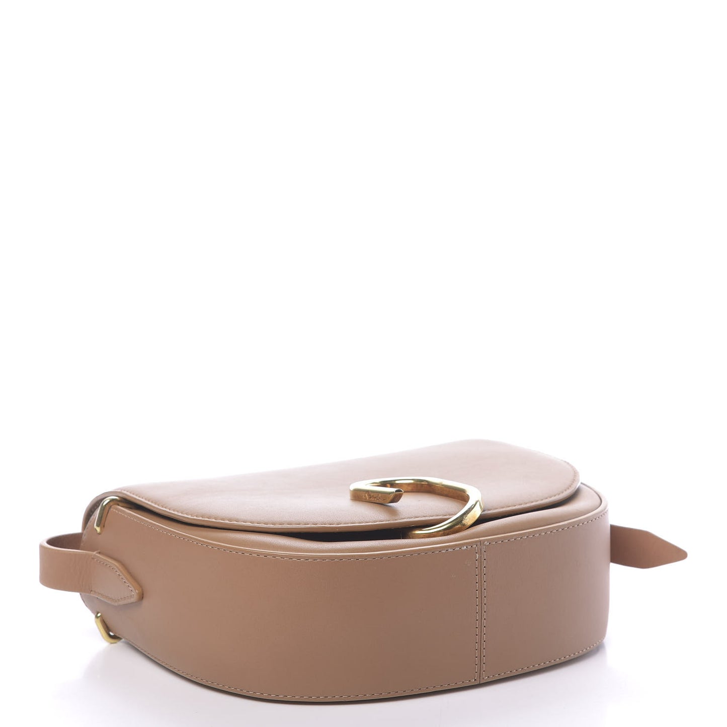 3.1 Calfskin Alix Saddle Crossbody Bag Tan