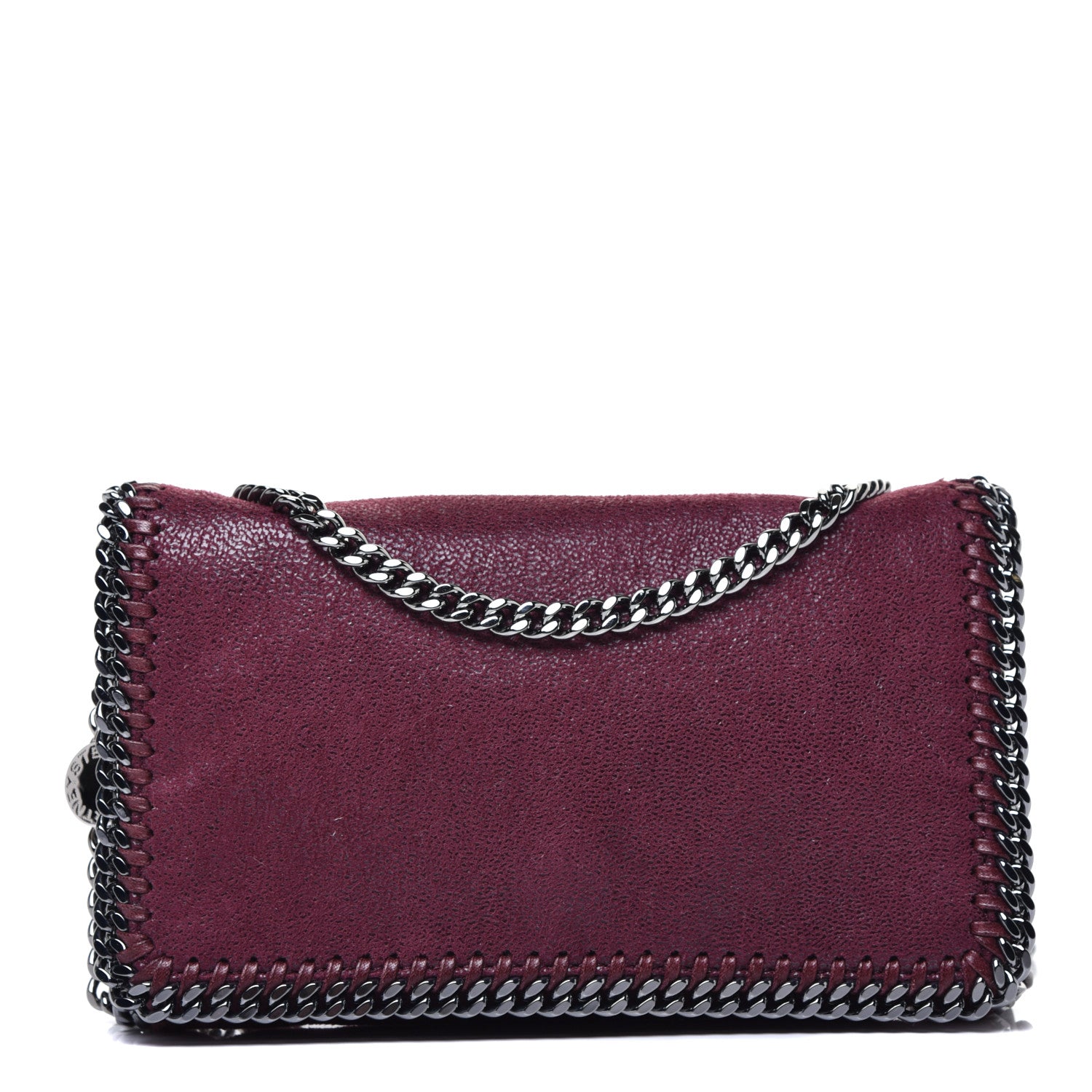 Stella McCartney Shaggy Deer Falabella Crossbody Bag Plum 1 of 10