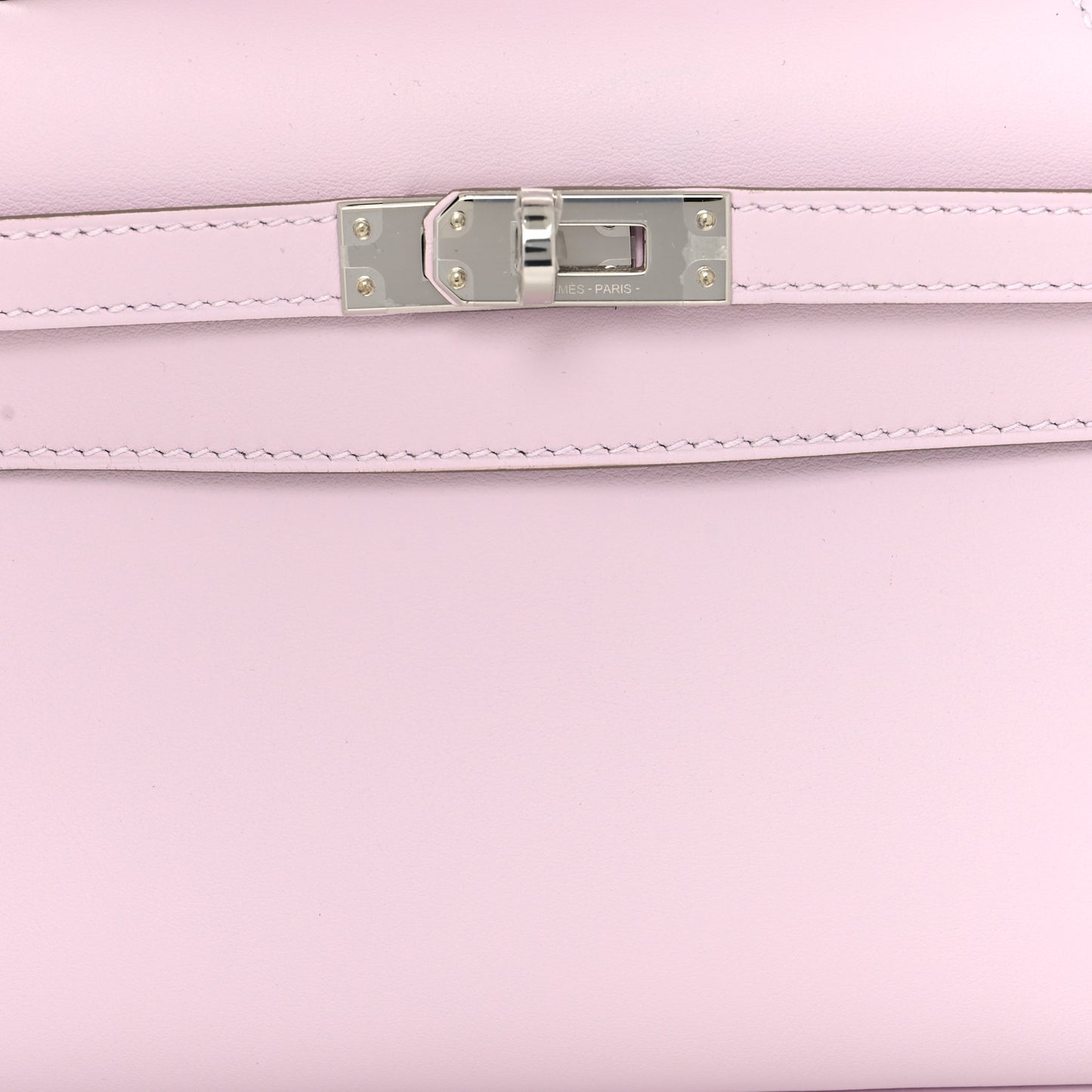 Swift Kelly Pochette Clutch Mauve Pale