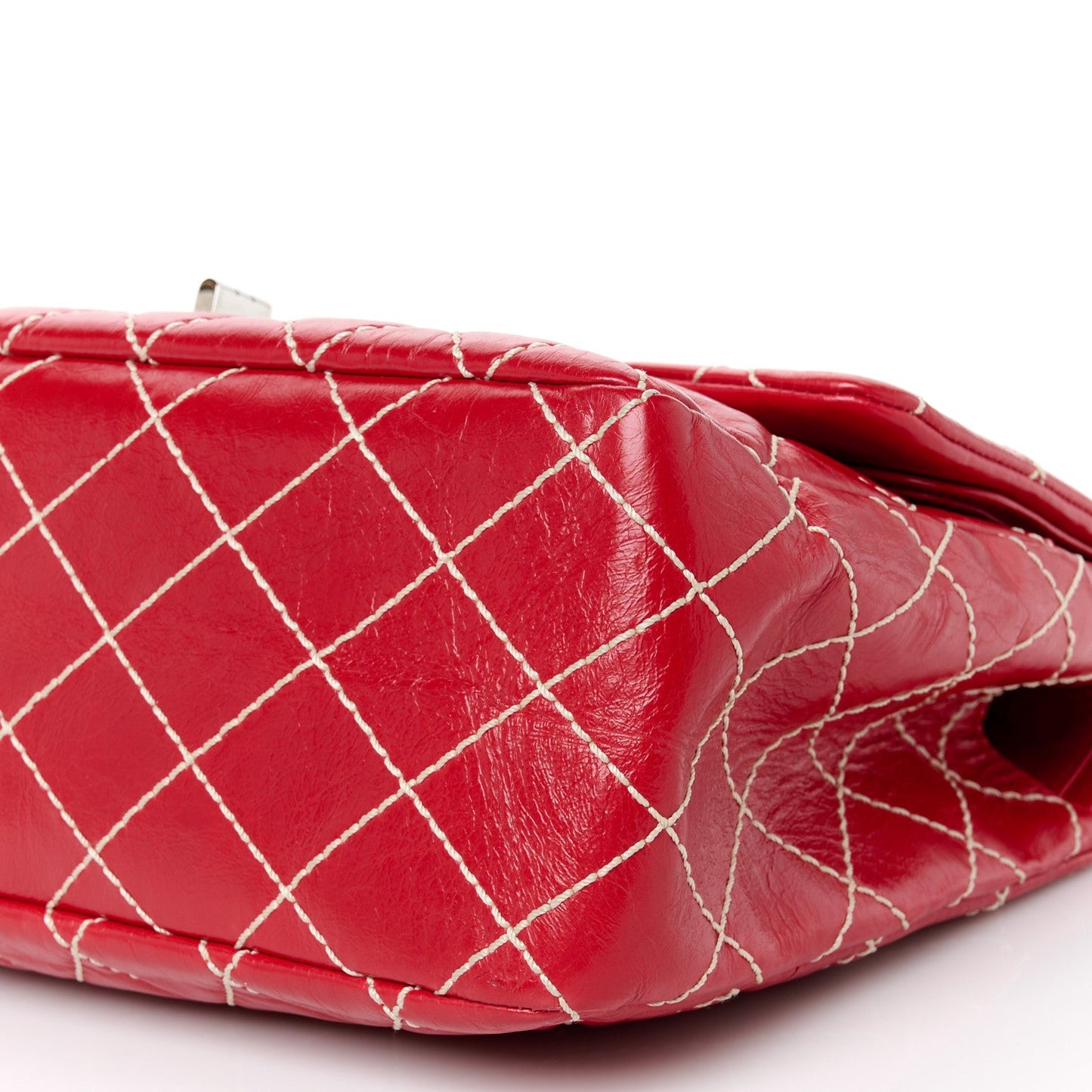 Calfskin Wild Stitch 2.55 Reissue 226 Flap Red