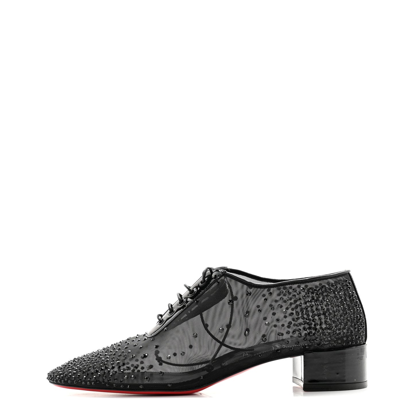 Rete Patent Strass Degraginzbar 30 Derby Oxfords 41 Black