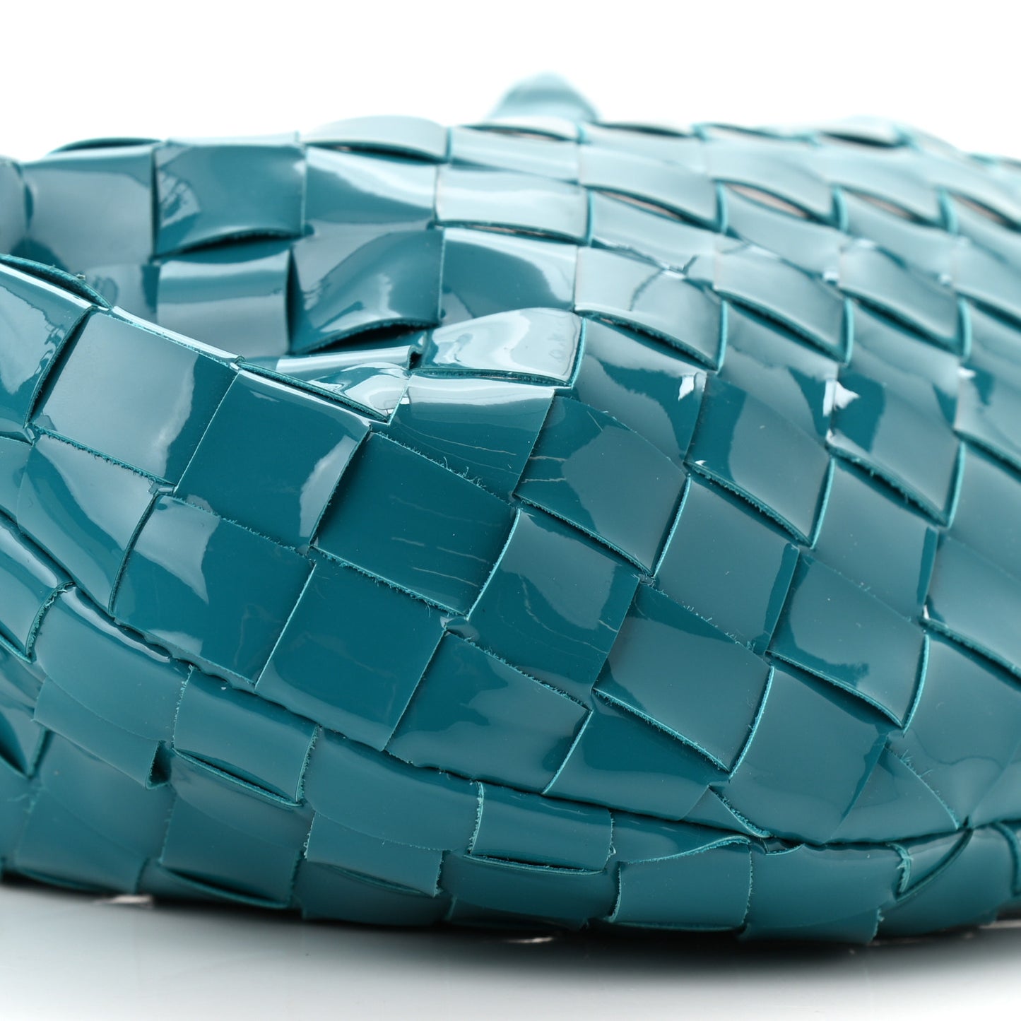 Patent Nappa Intrecciato Mini Jodie Blaster