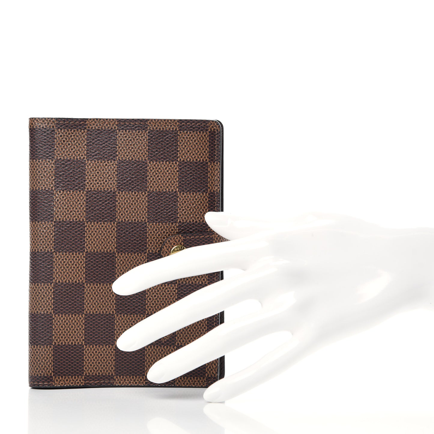 Damier Ebene Small Ring Agenda Cover