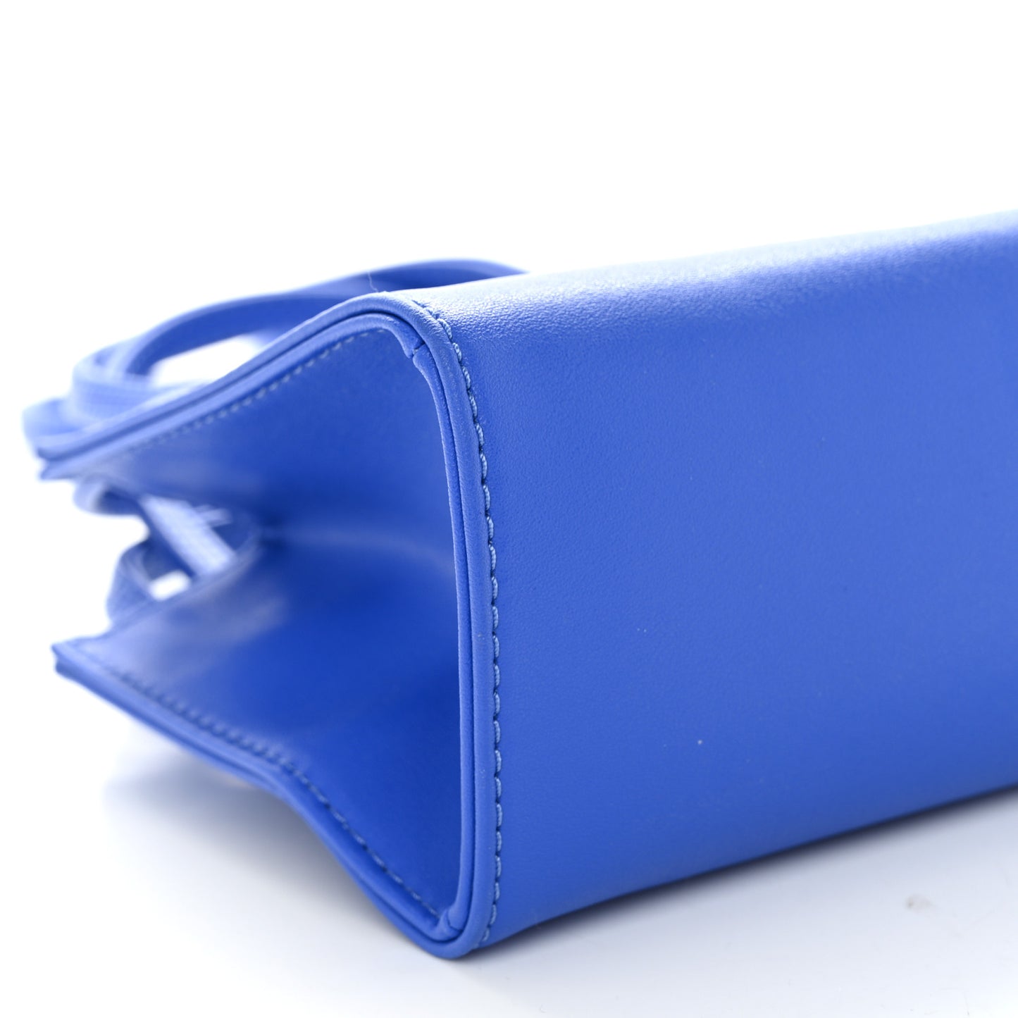 Vegan Leather Small Shopping Bag Painters Tape