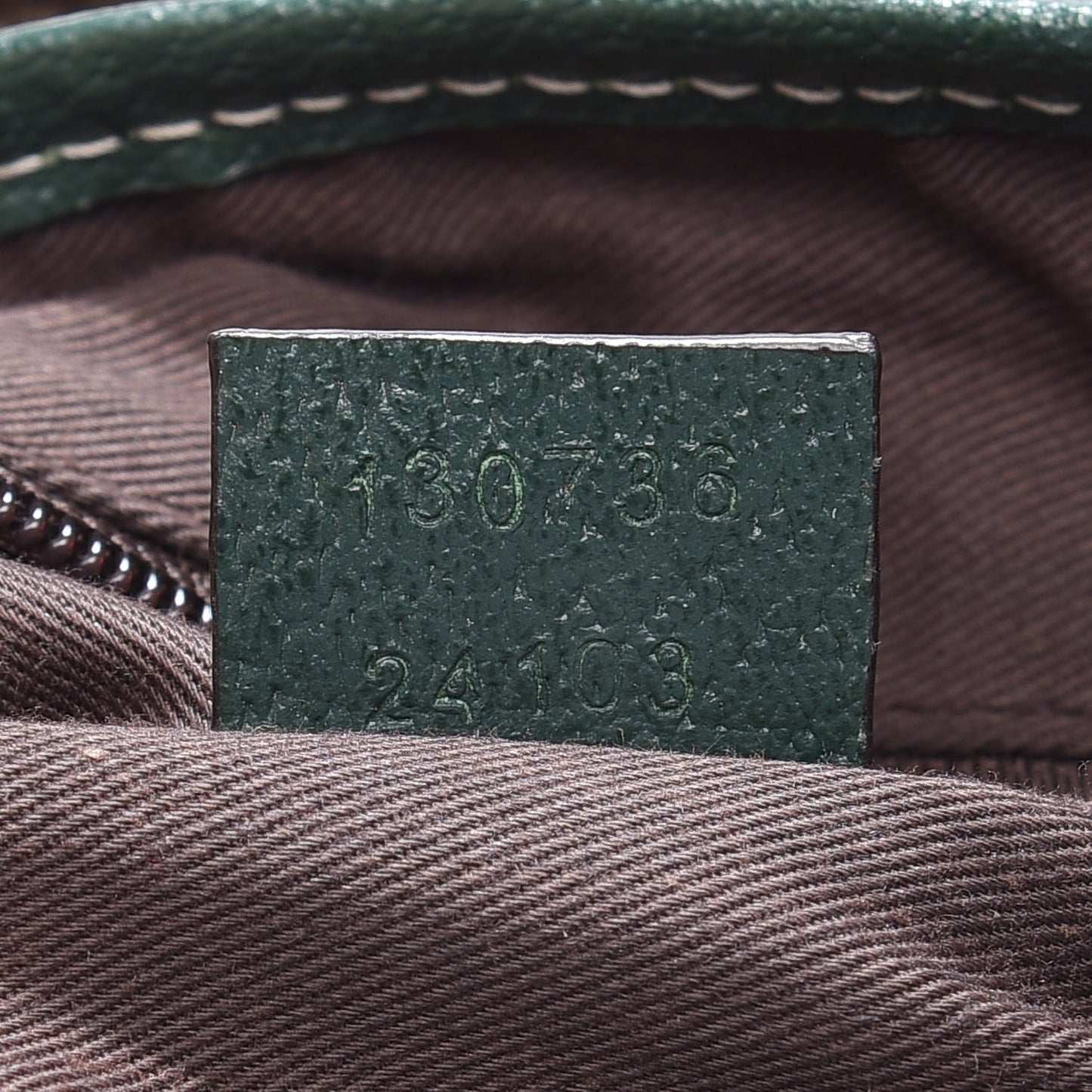 Monogram Medium Abbey Shoulder Bag Green