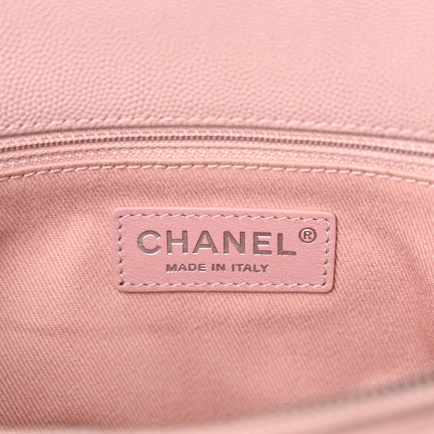 Chanel Caviar Quilted Small Coco Handle Flap Light Pink 6 of 11