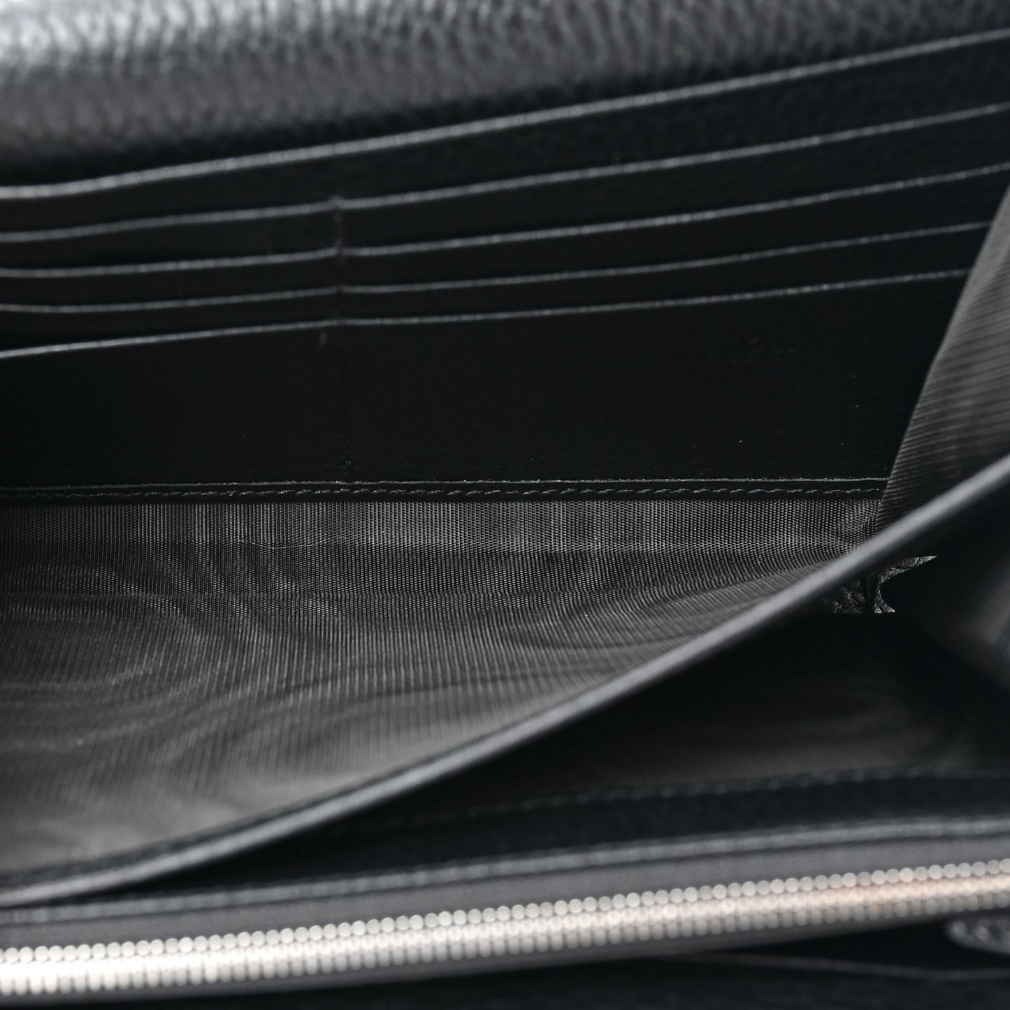 Calfskin Mini Dionysus Chain Wallet Black