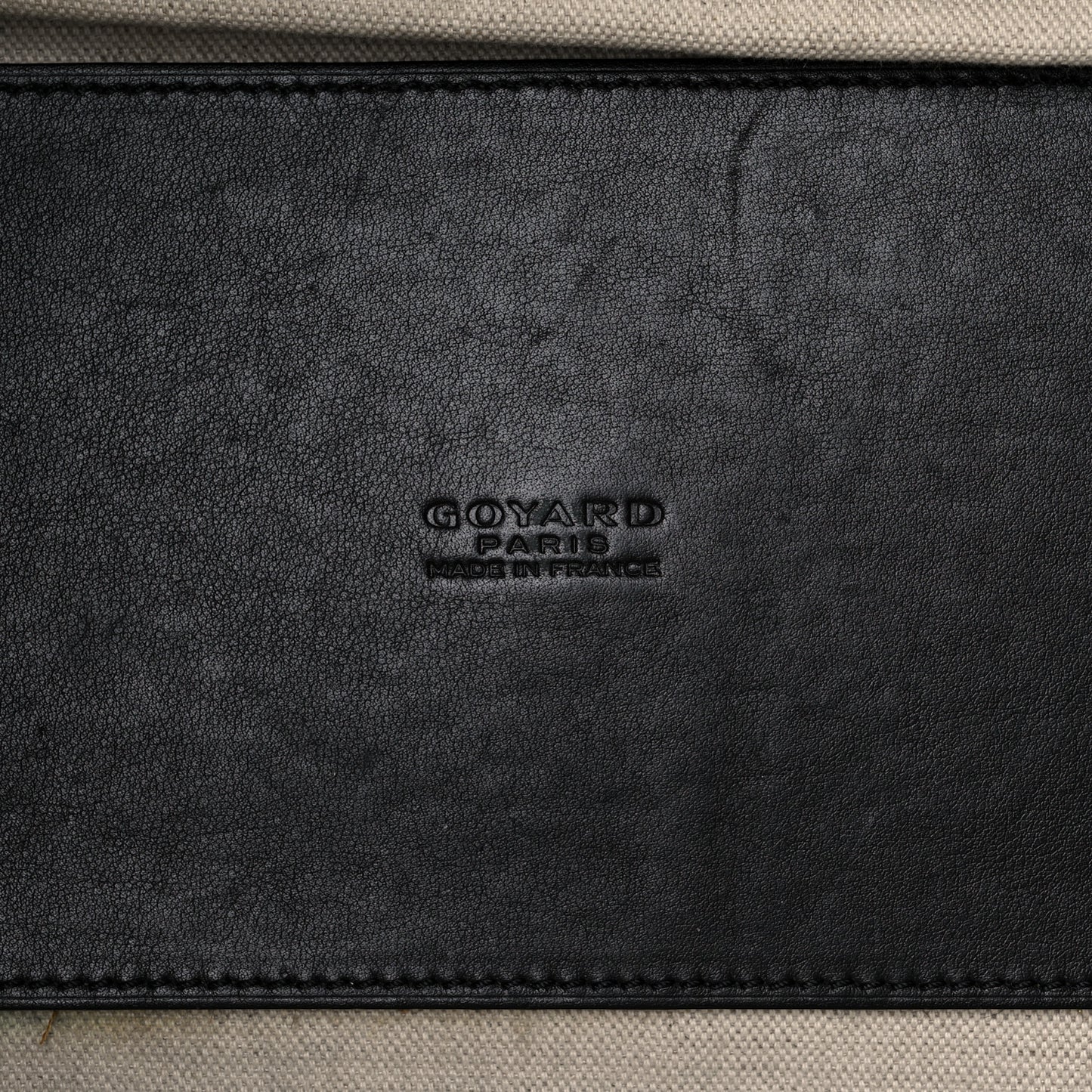 Goyardine Marquises Tote Black