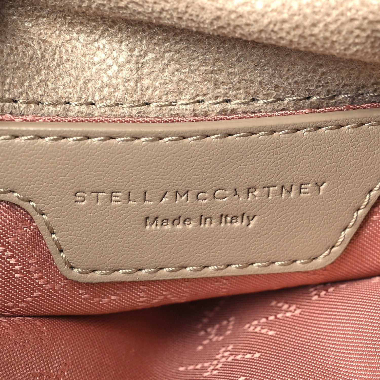 Stella McCartney Shaggy Deer Tiny Falabella Fold Over Cream 6 of 9