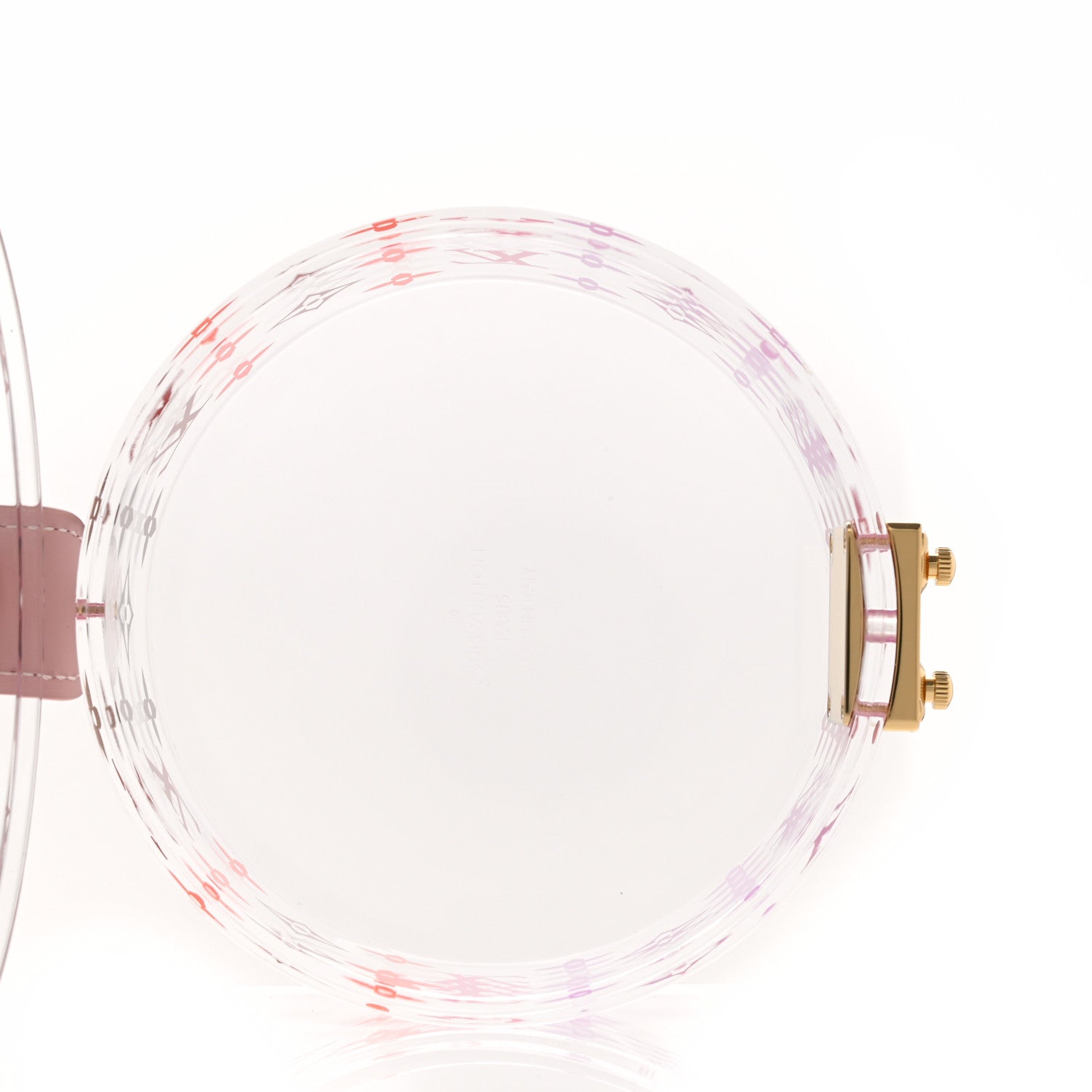 Louis Vuitton Transparent Plexiglass Box Scott Rose Ballerine 4 of 7