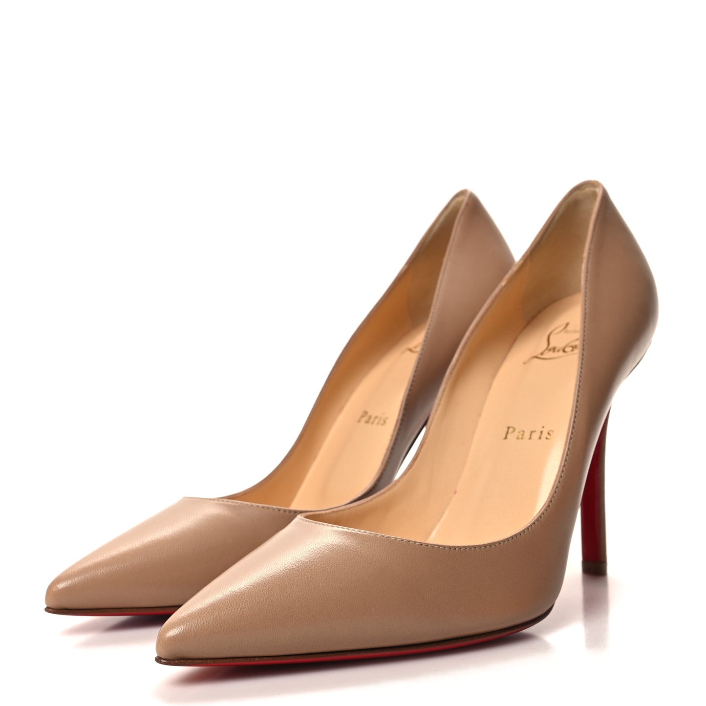 Nappa Apostrophy 100 Pumps 37 Nude
