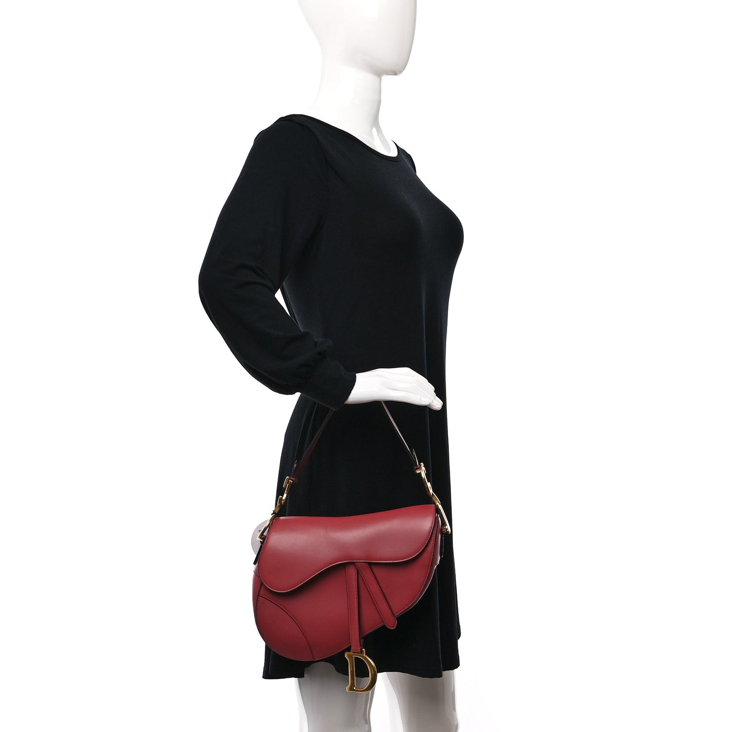 Calfskin Saddle Bag Pink