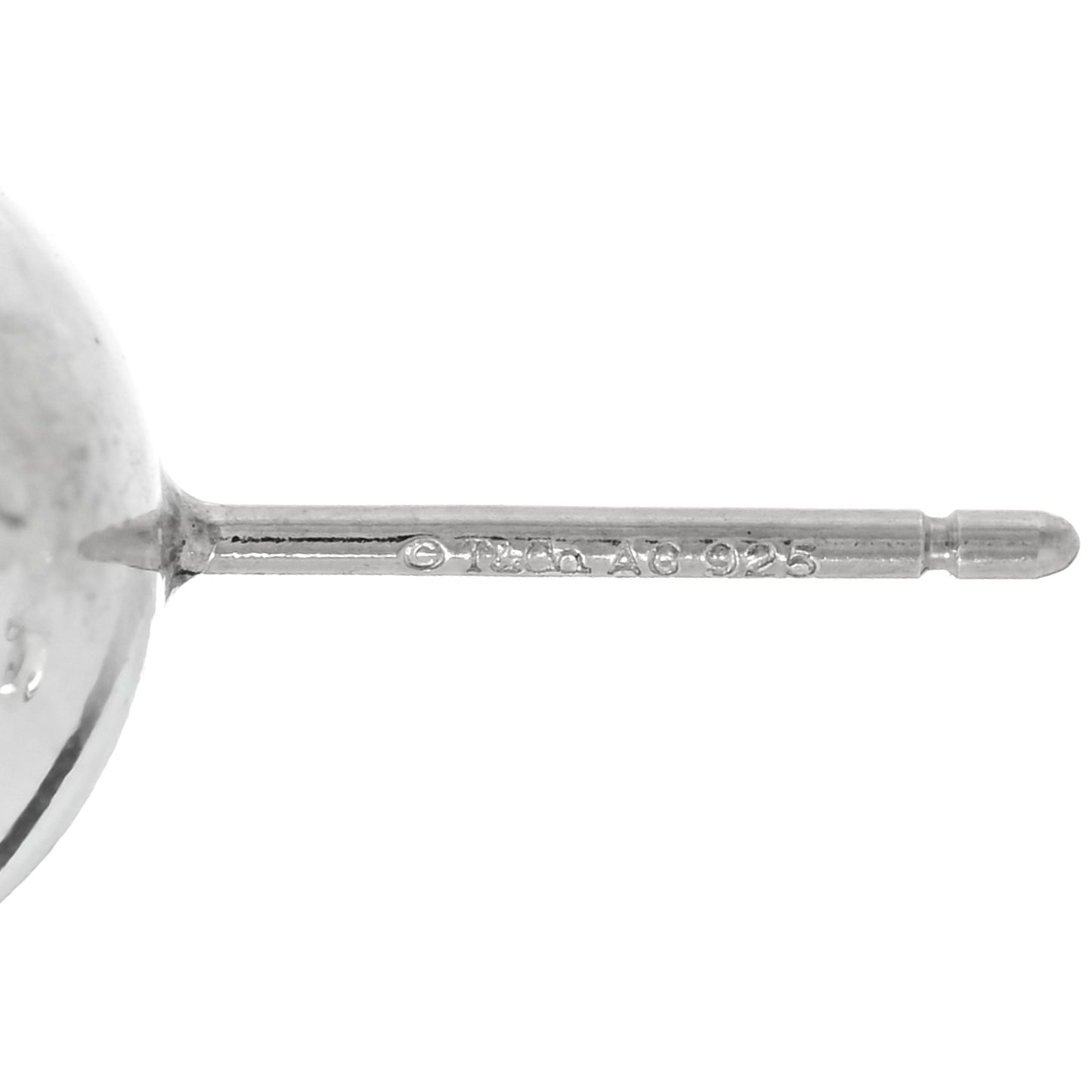 Sterling Silver 10mm HardWear Ball Earrings