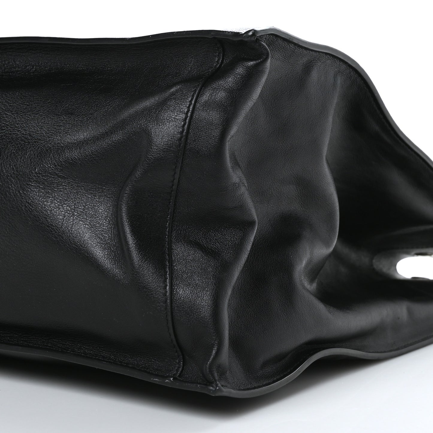 Vitello Rive Gauche Large Tote Black
