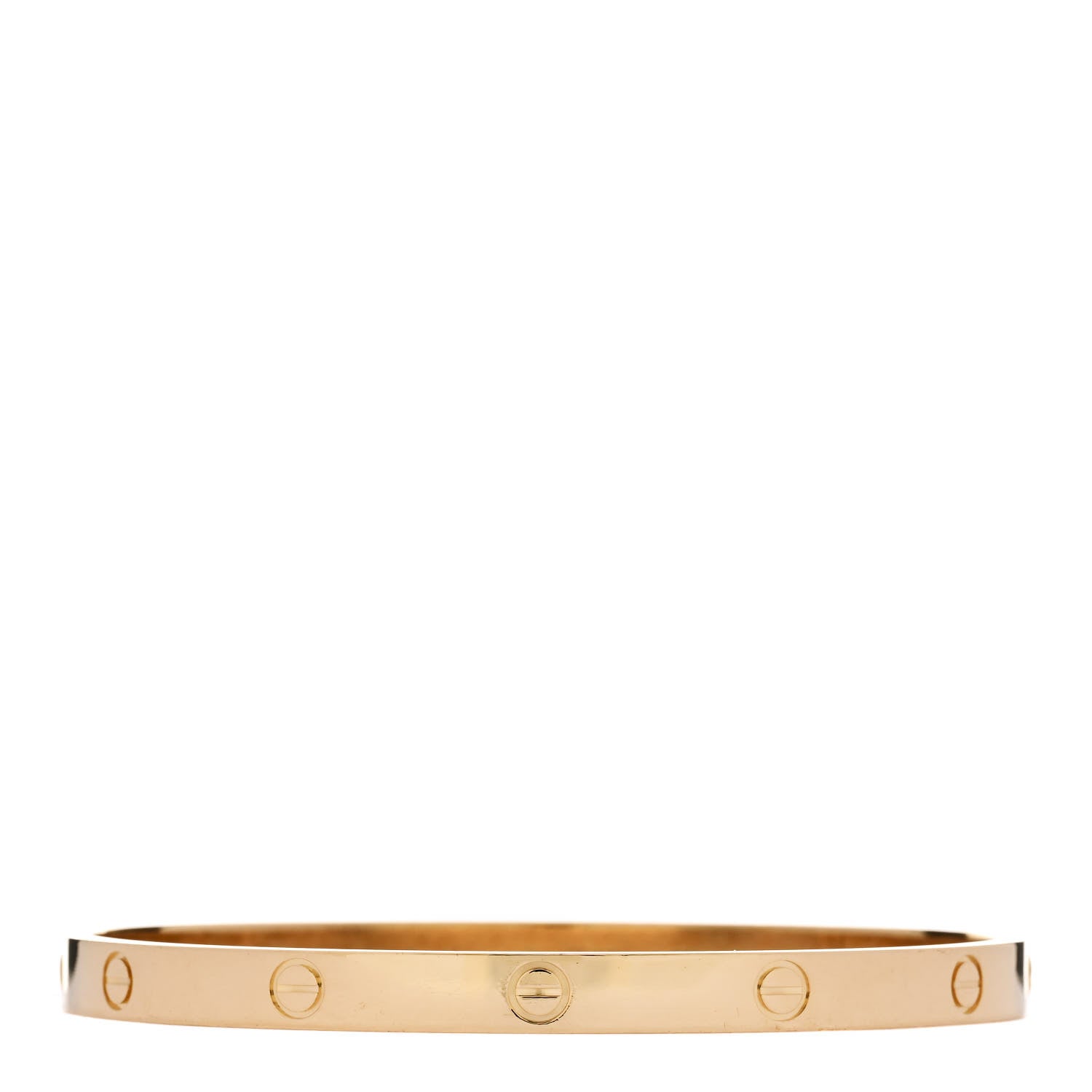 Cartier 18K Yellow Gold LOVE Bracelet 21 1 of 8
