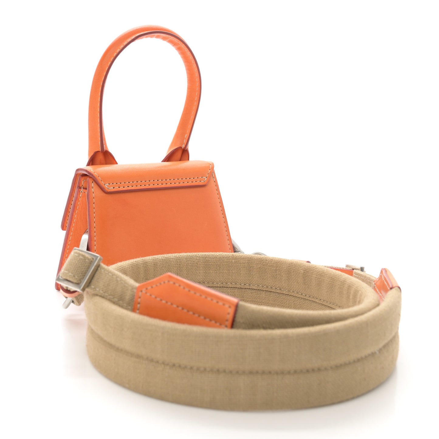 Smooth Calfskin Le Chiquito Homme Orange