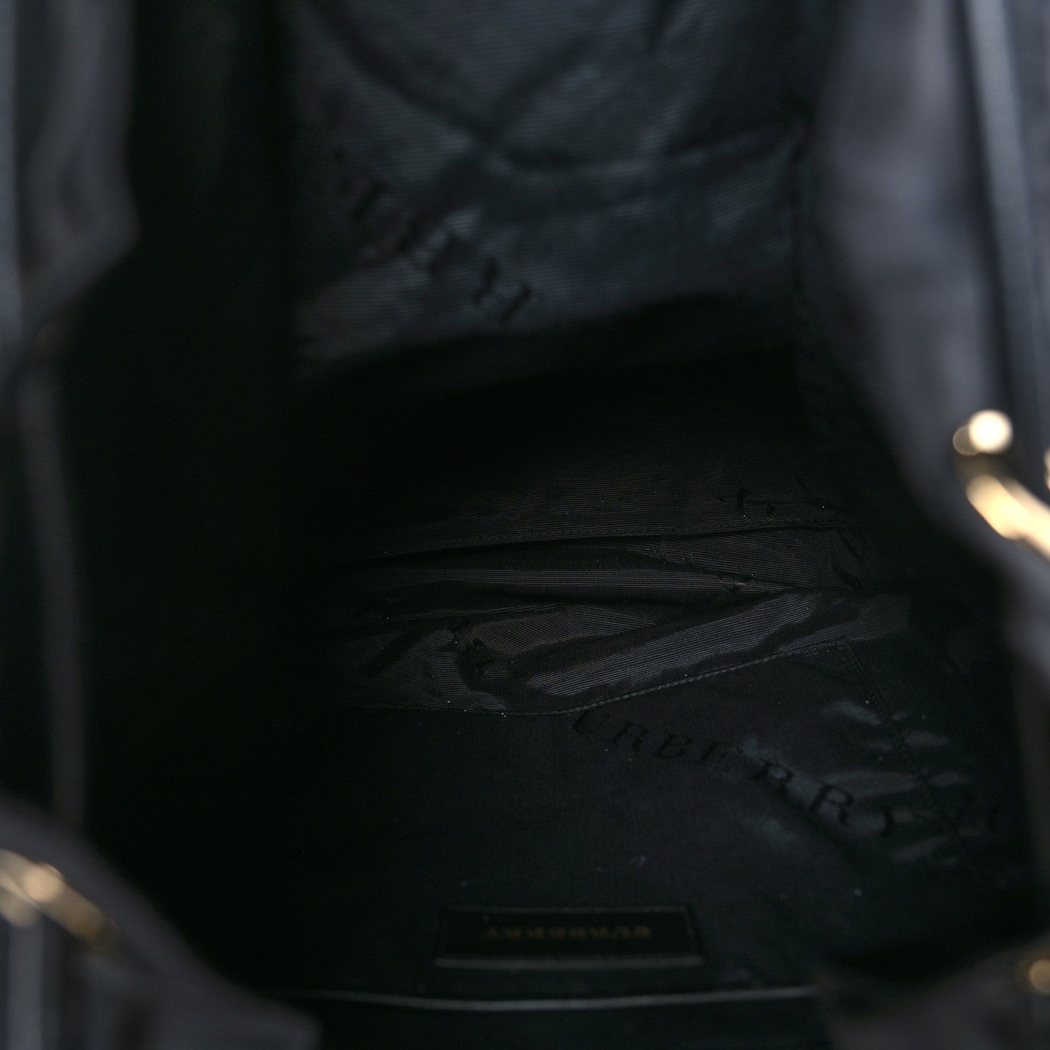 Burberry Nylon Large Rucksack Backpack Black 5 of 8