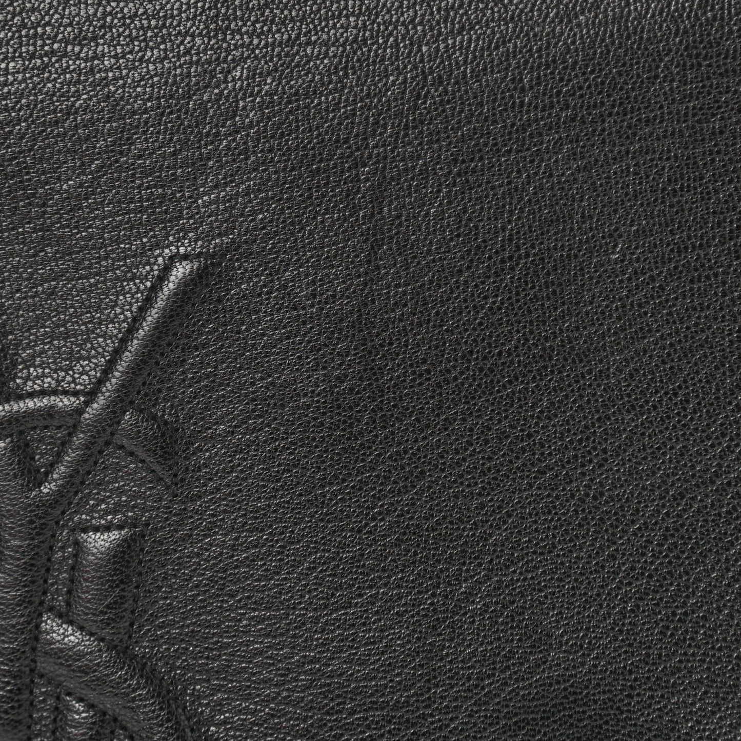 Calfskin Monogram Large Belle De Jour Clutch Black