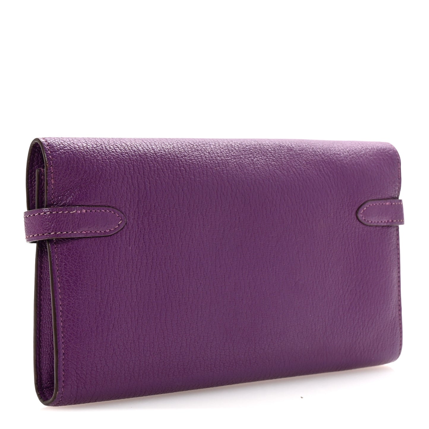 Chevre Mysore Kelly Longue Wallet Violet