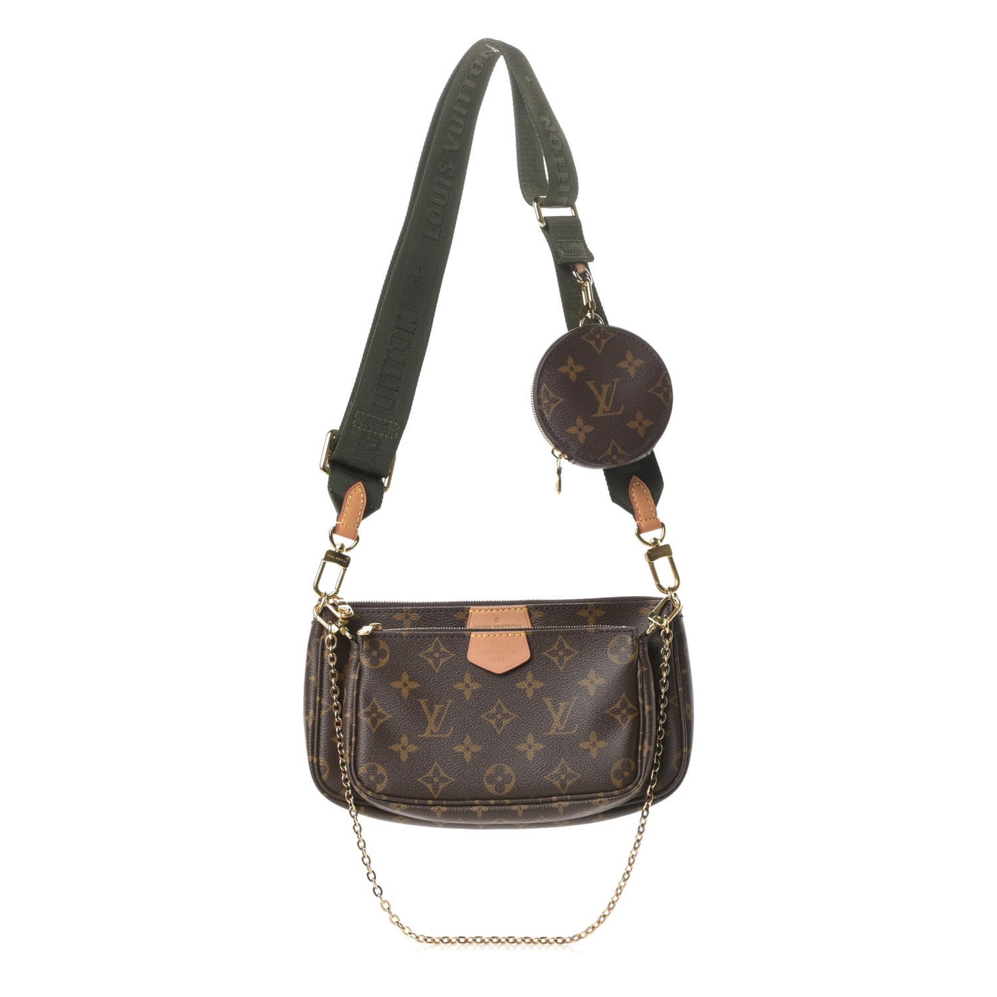 Monogram Multi Pochette Accessories Kaki