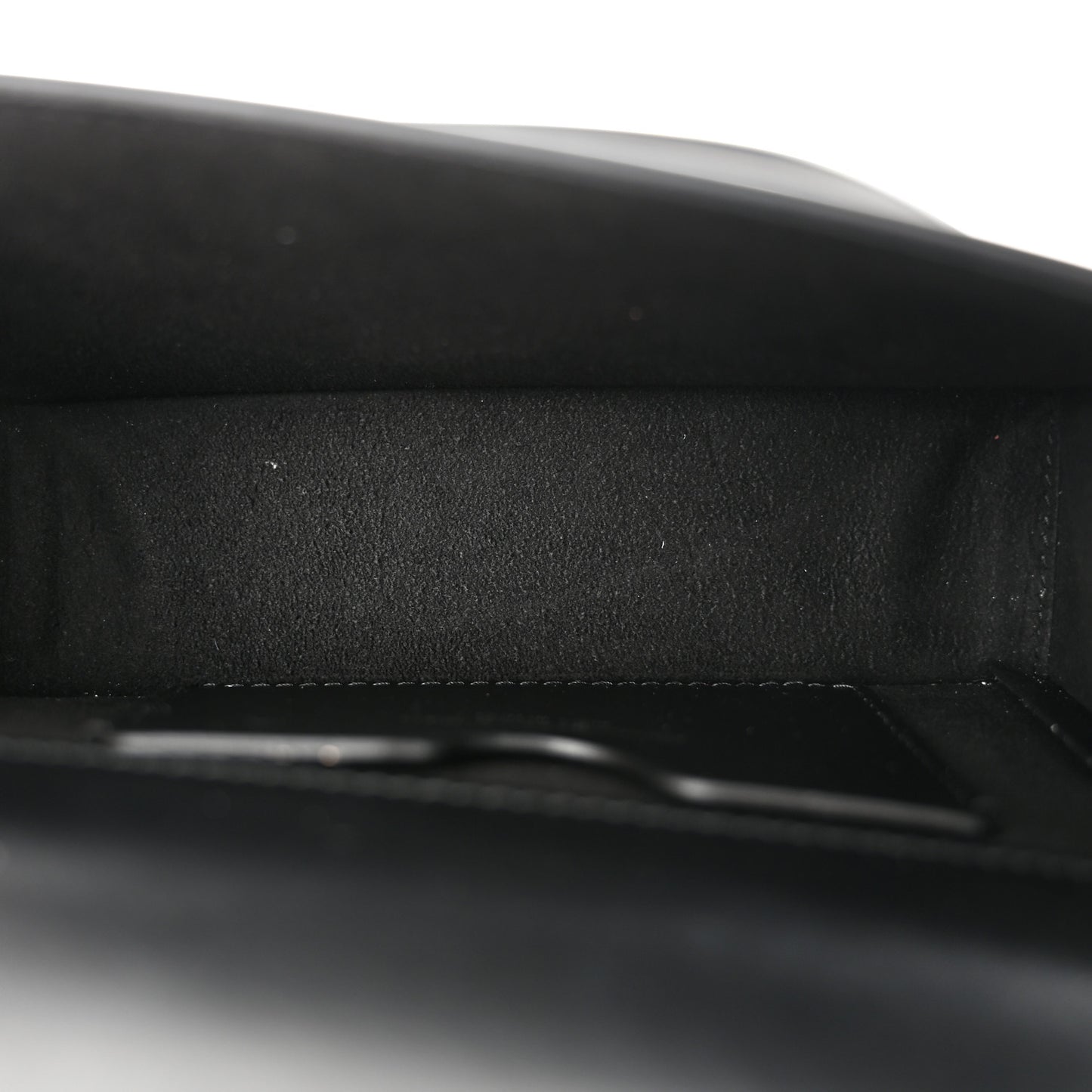 Calfskin Studded Knuckle Satchel Black Silver