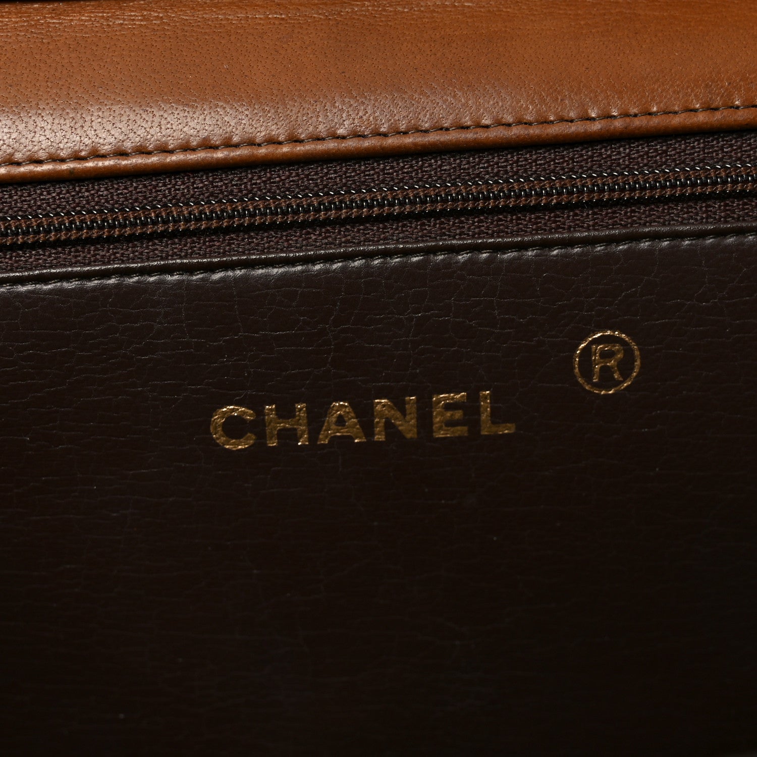 Chanel Lambskin Quilted Medium Single Flap Brown 6 of 11