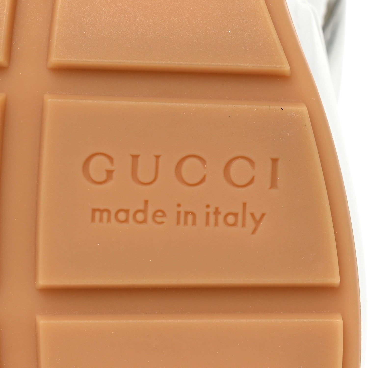 Gucci Demetra Web Mens Rhyton Cut Out Sneakers 9.5 Great White Grey 7 of 13