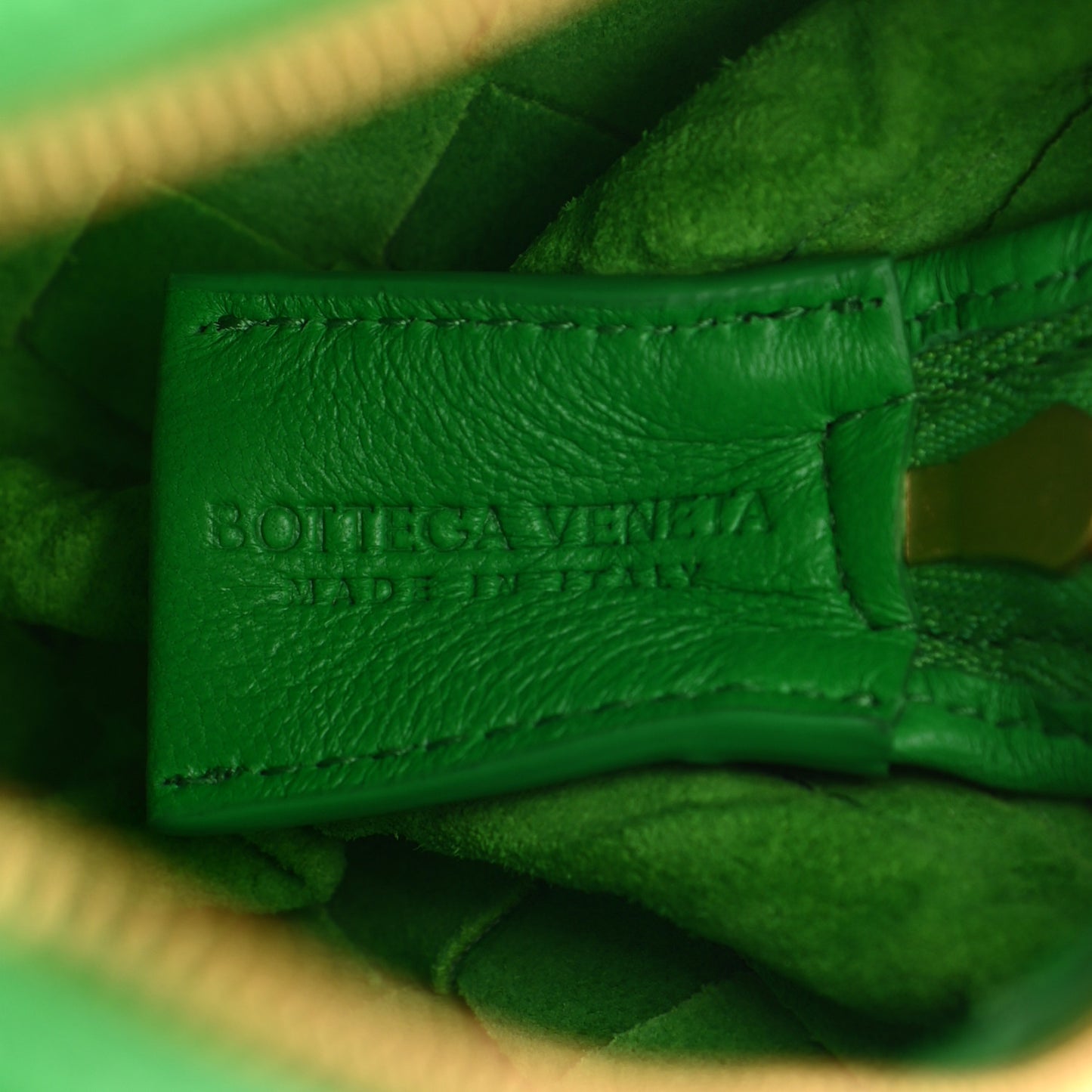 Nappa Intrecciato Mini Loop Camera Bag Parakeet
