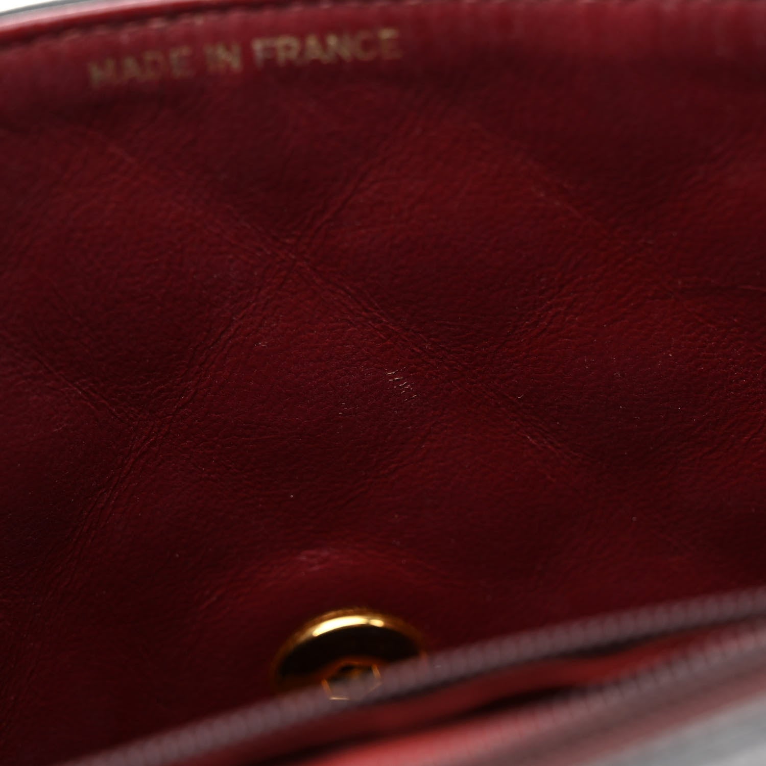 Chanel Lambskin Quilted Mini Square Flap Black 12 of 14