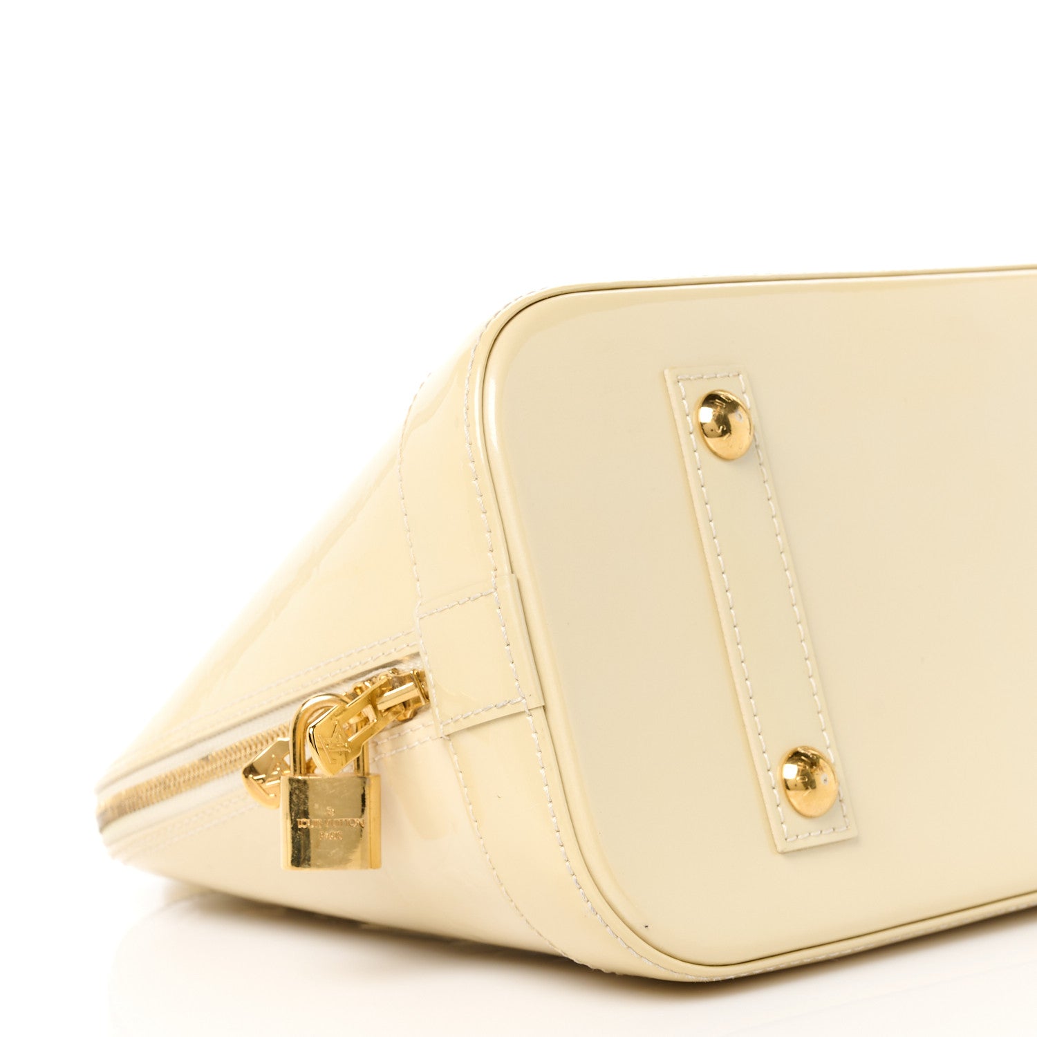 Louis Vuitton Vernis Alma PM Blanc Corail 11 of 13