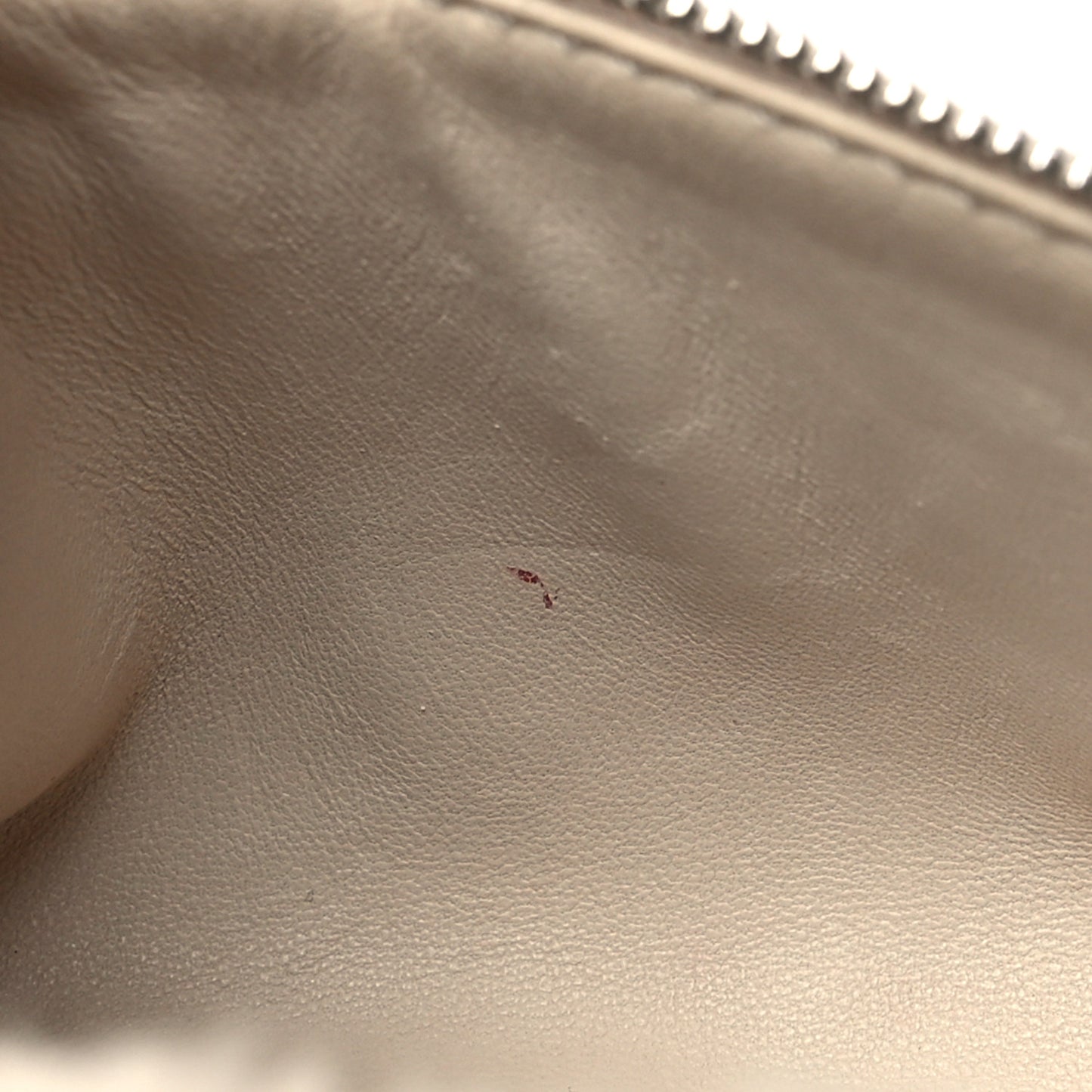Lambskin Shearling Extra Pocket Shoulder Pouch Ivory