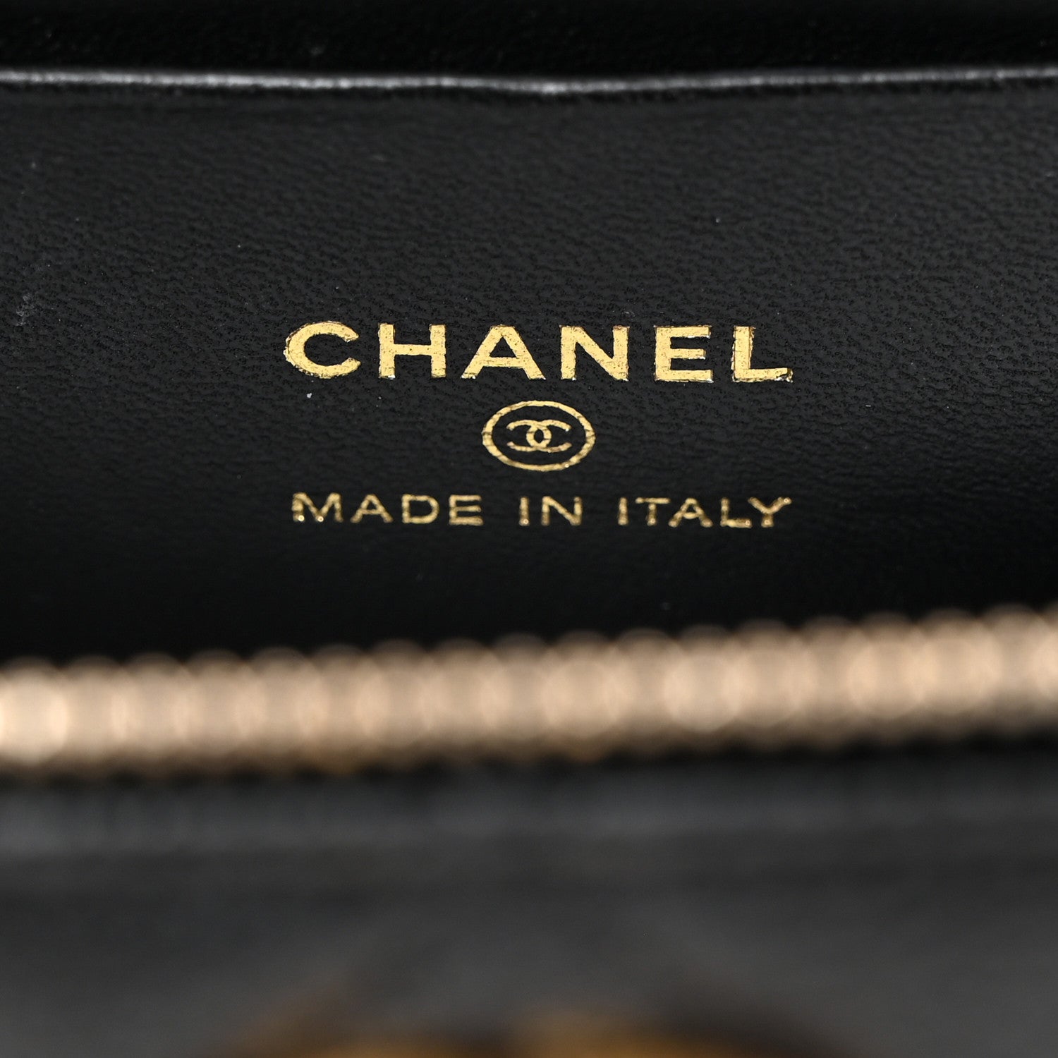 Chanel Caviar Quilted Sweetheart Vanity Case Black 6 of 11