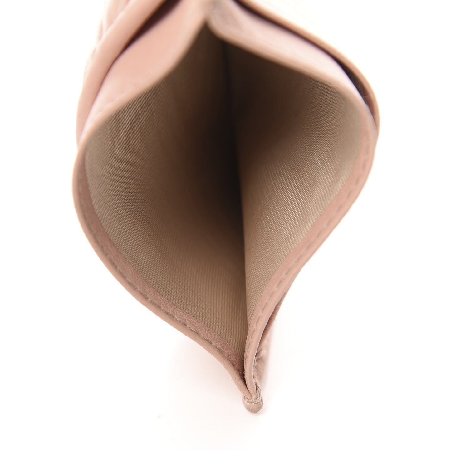 Nappa Matelasse Card Holder Cammeo