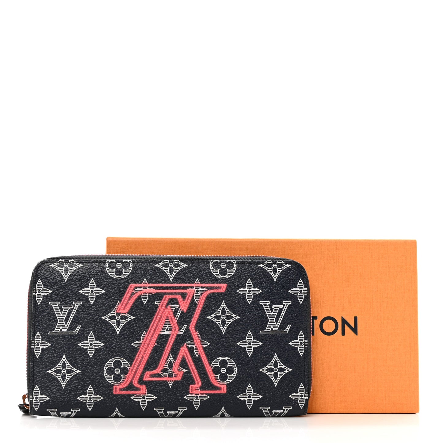 Monogram Upside Down Zippy Organizer Wallet