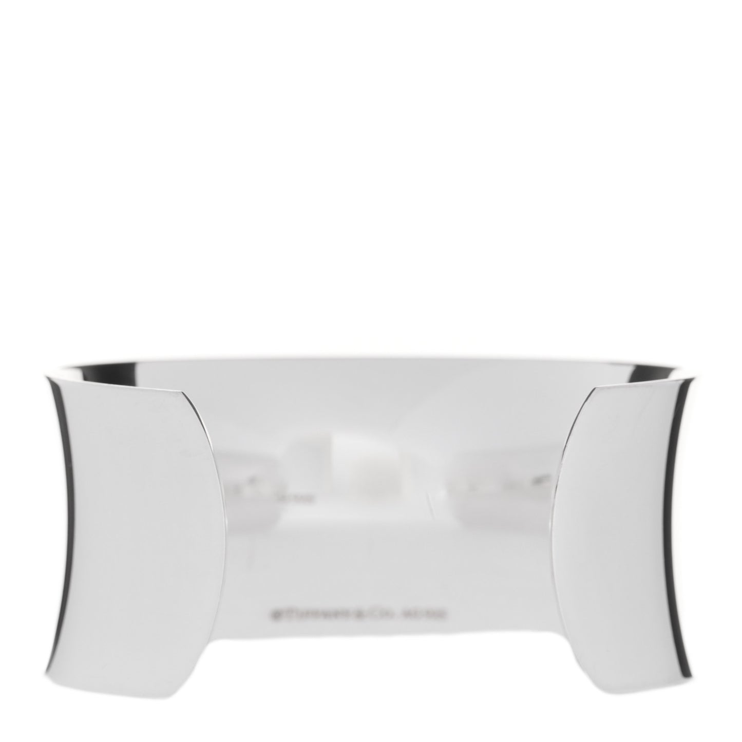 Sterling Silver Wide 1837 Cuff Bracelet