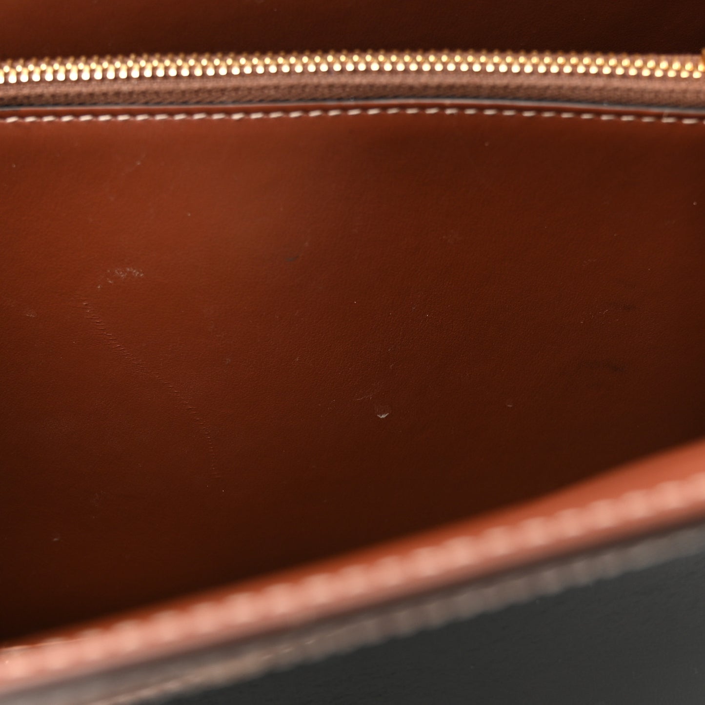 Calfskin Vintage Check Small Two Handle Title Bag Black
