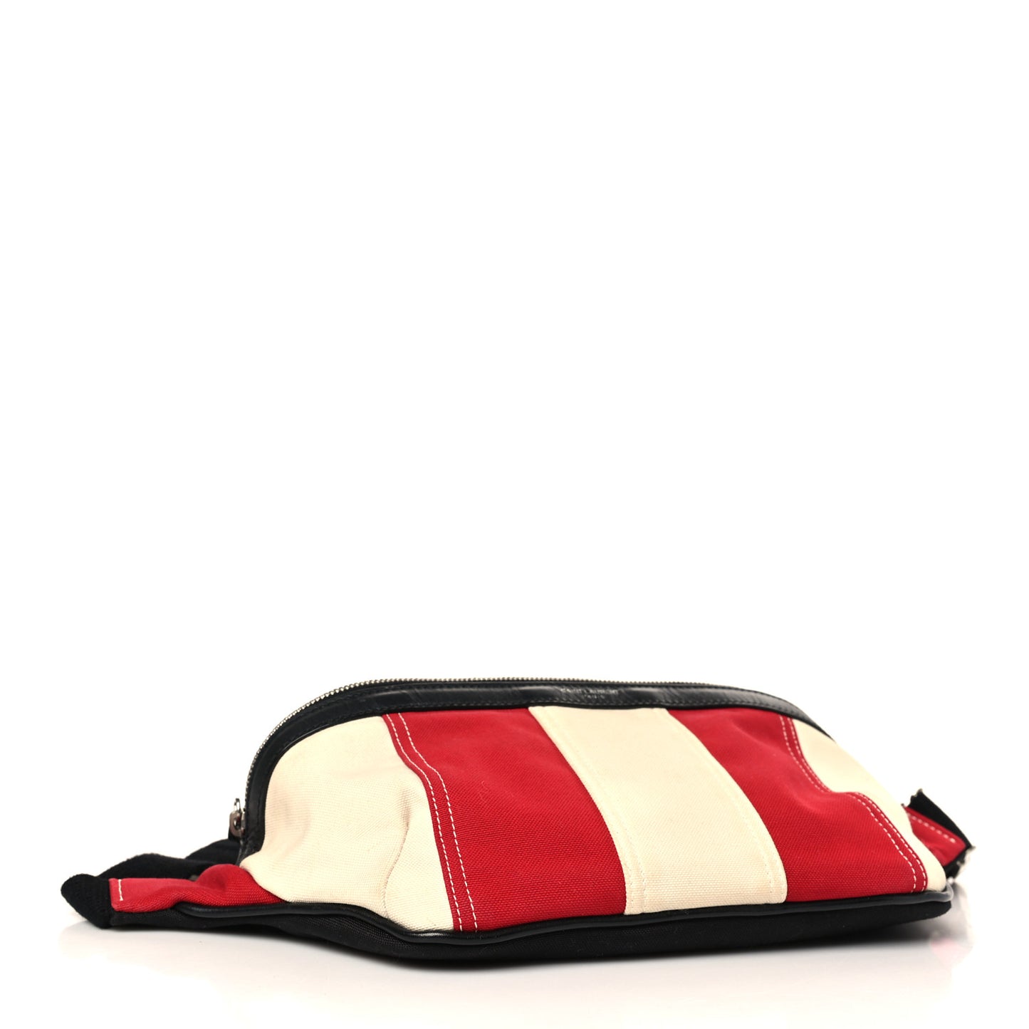 Canvas Classic Belt Bag Red Blue White