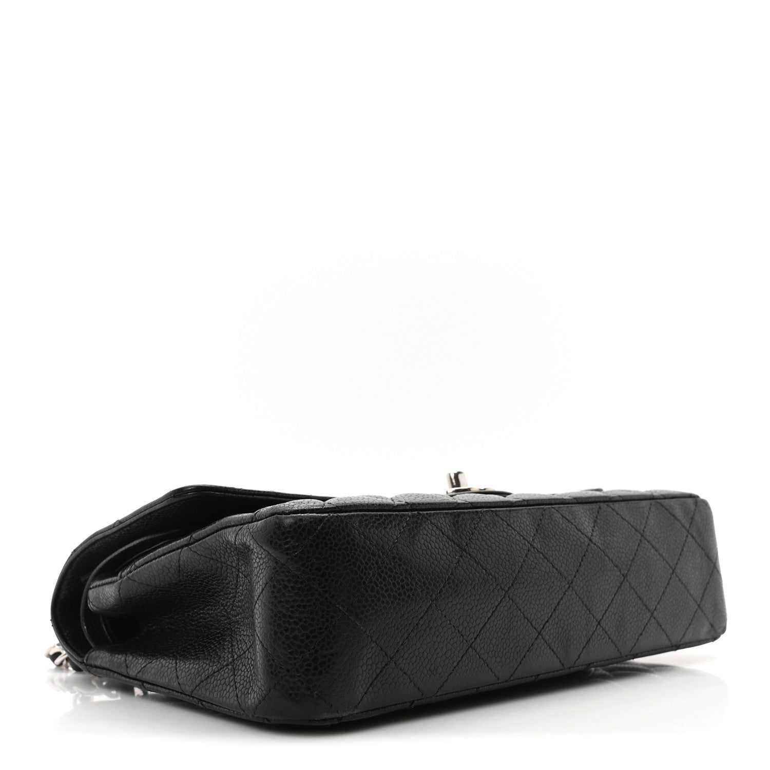 Chanel Caviar Quilted Medium Double Flap Black 4 of 10